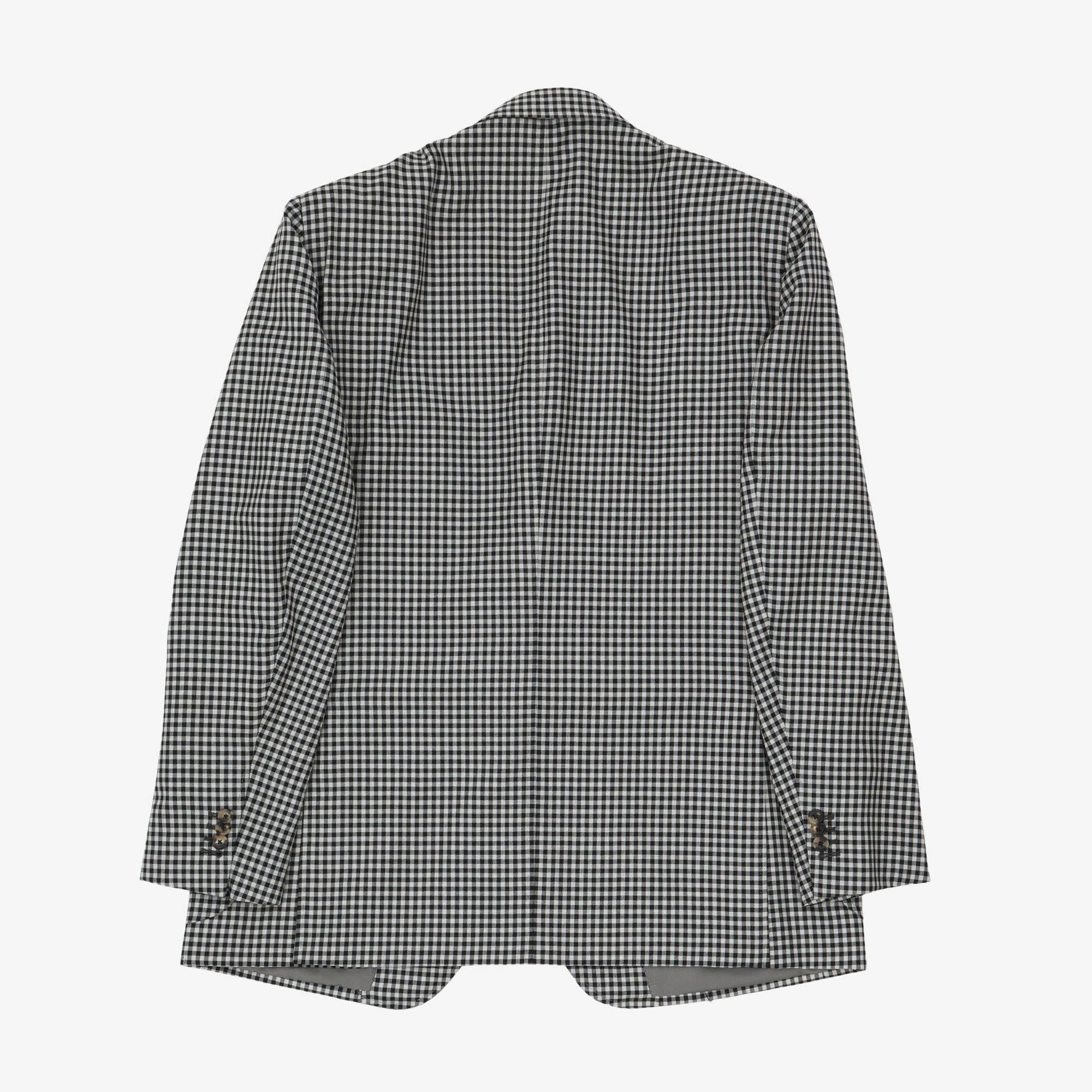 Wool Check Blazer (Fits UK 44/46)