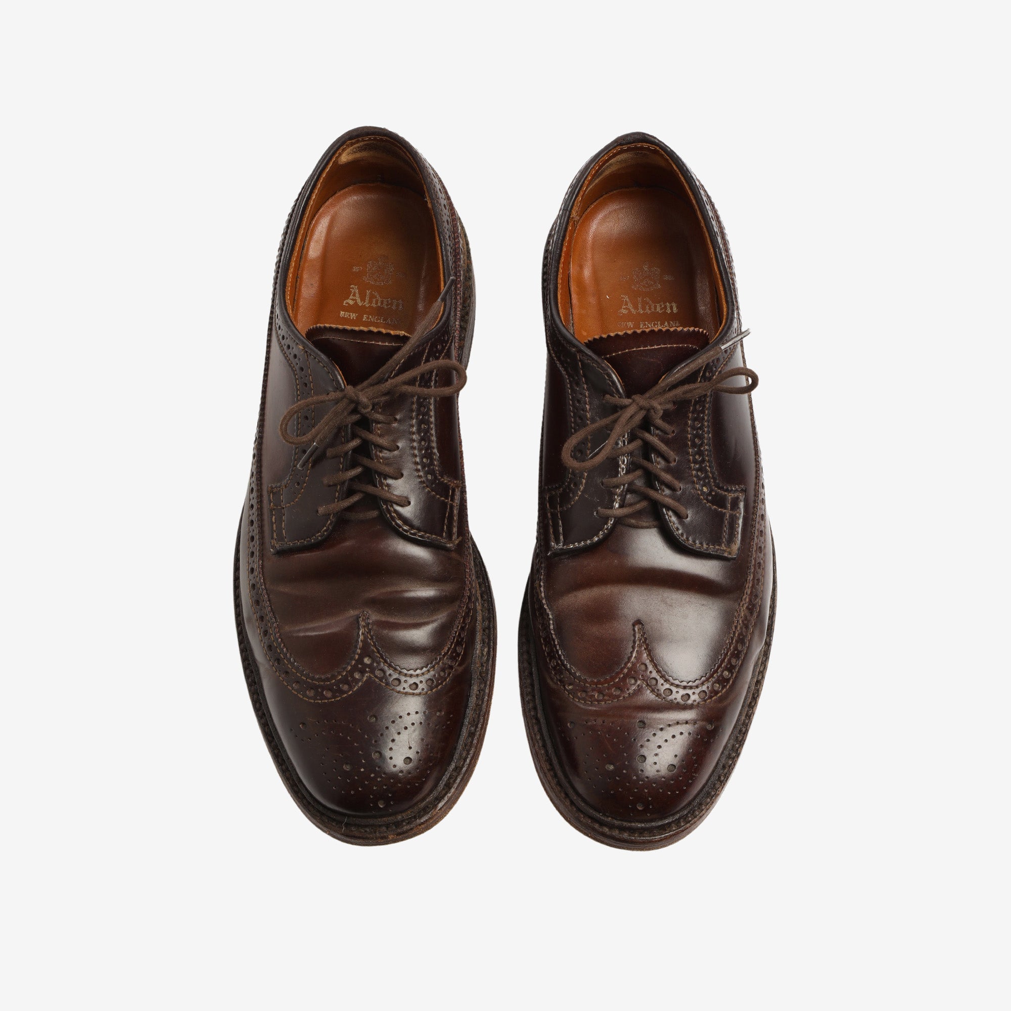Color 8 Cordovan Long Wing Blucher