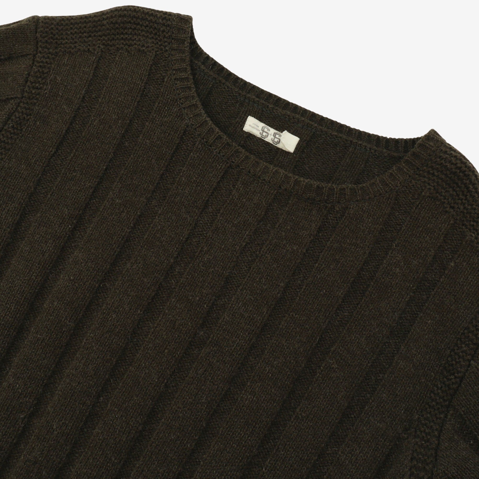 SC & SC Wool Ribbed Sweater