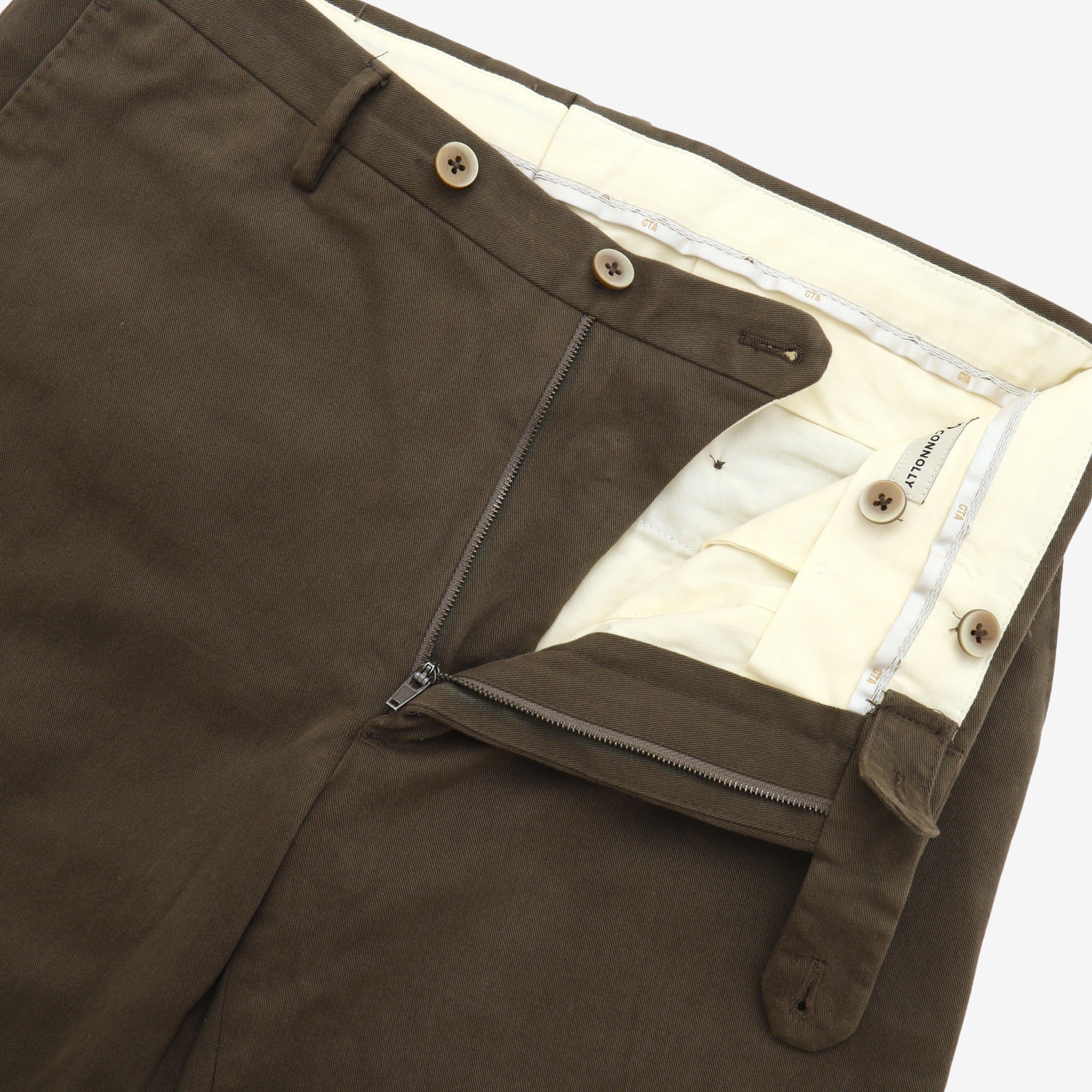 Regular Fit Stretch Fabric Chinos