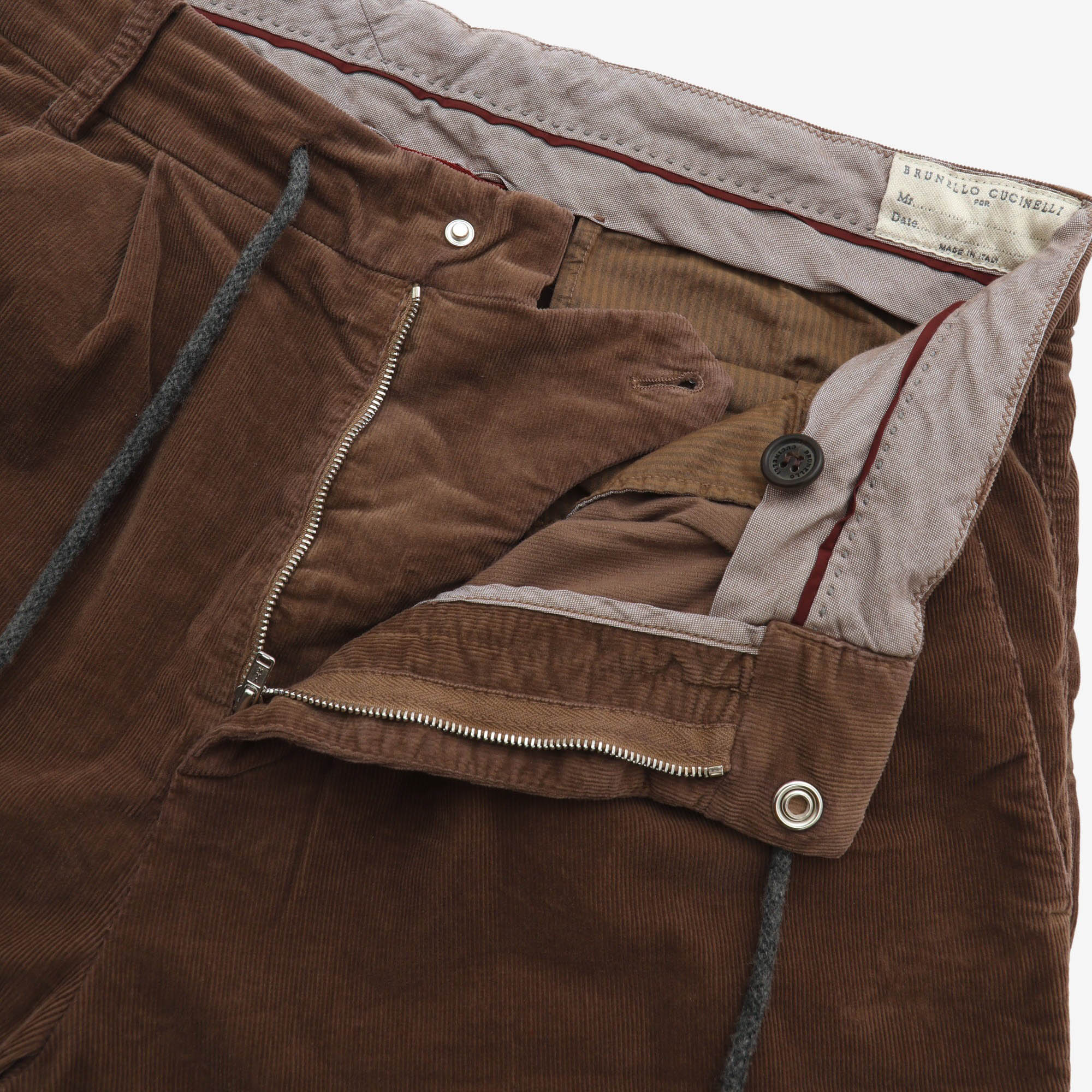 Leisure Fit Corduroy Trousers