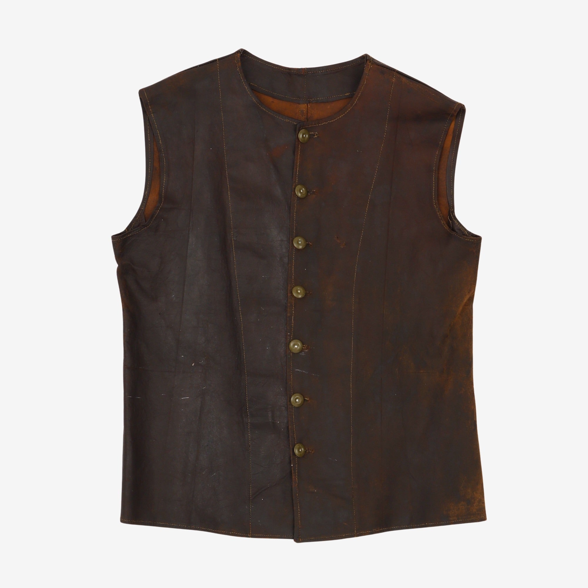 Original WW2 Leather Vest