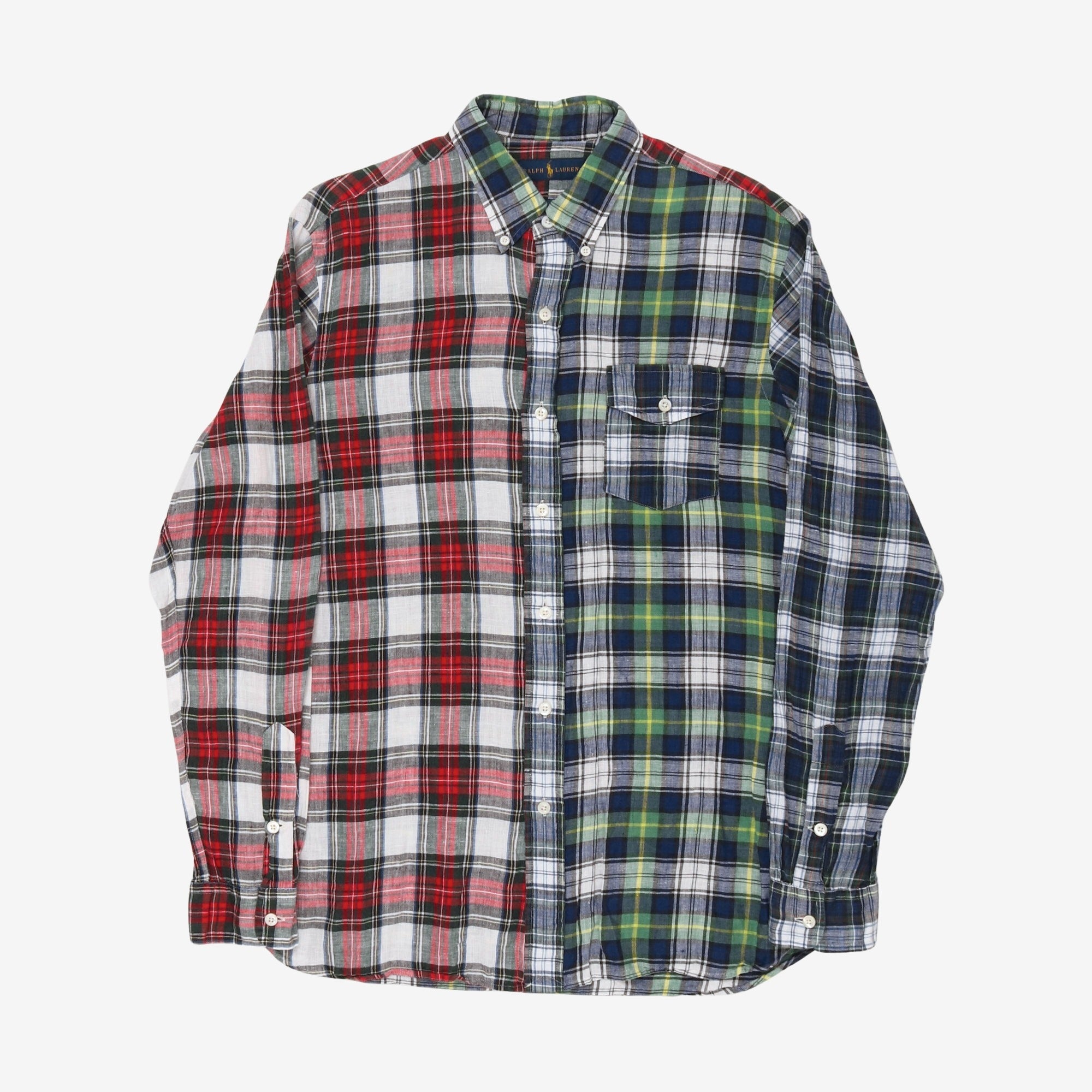 Linen Tartan Fun Shirt