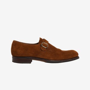 Single Monk Suede Shoes