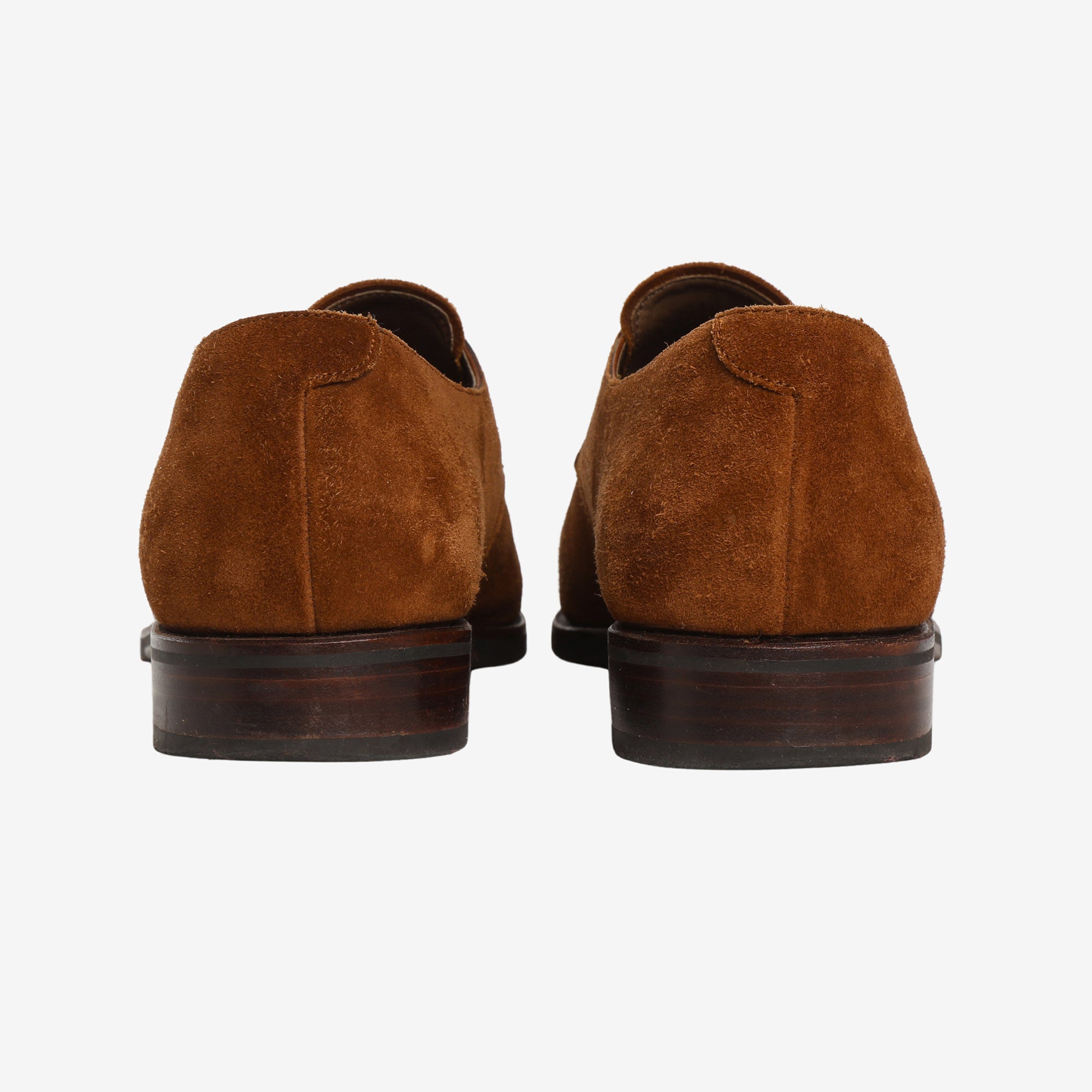 Single Monk Suede Shoes