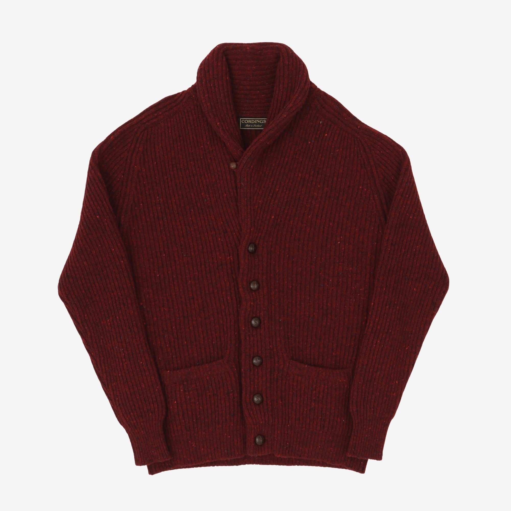 Wool Shawl Collar Cardigan