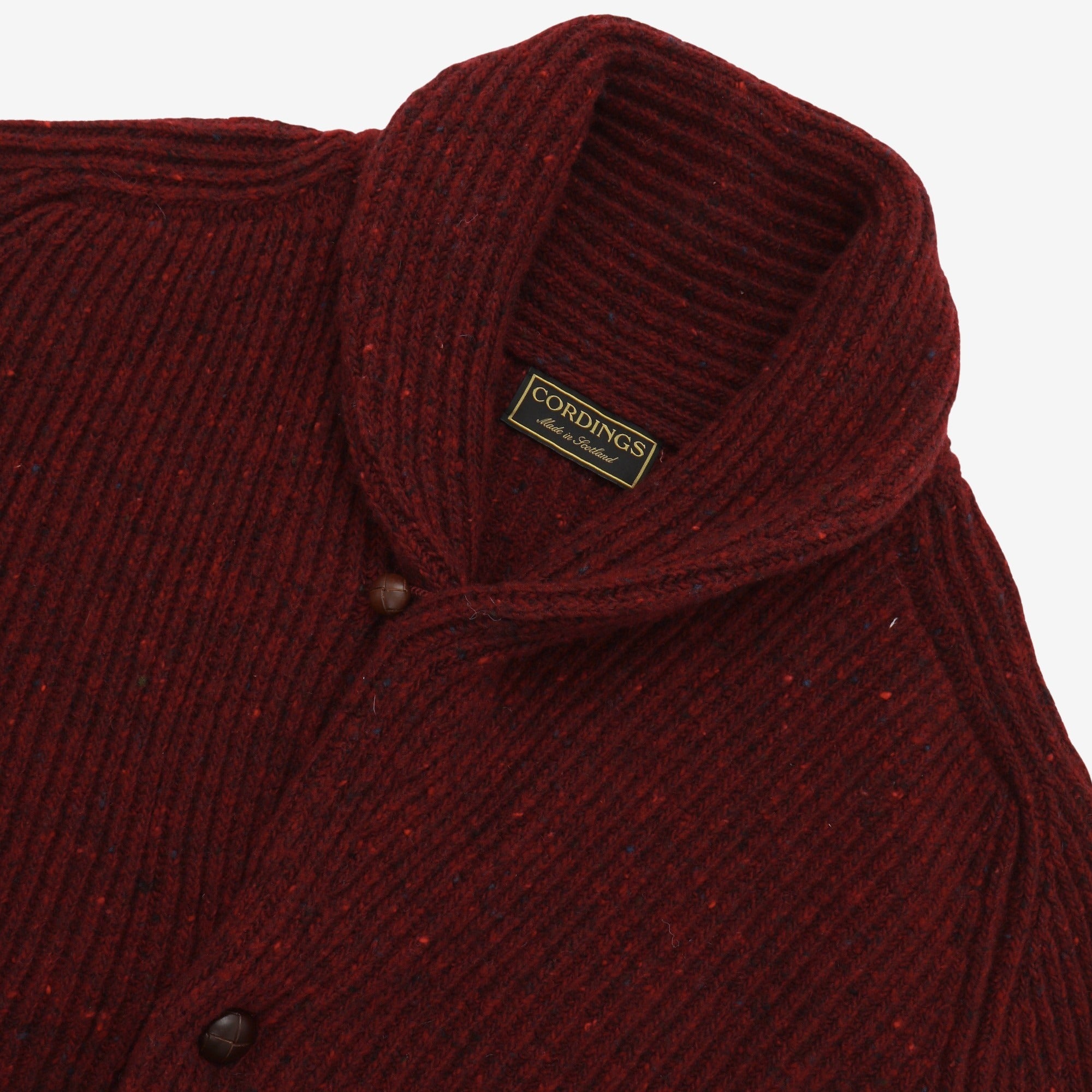 Wool Shawl Collar Cardigan