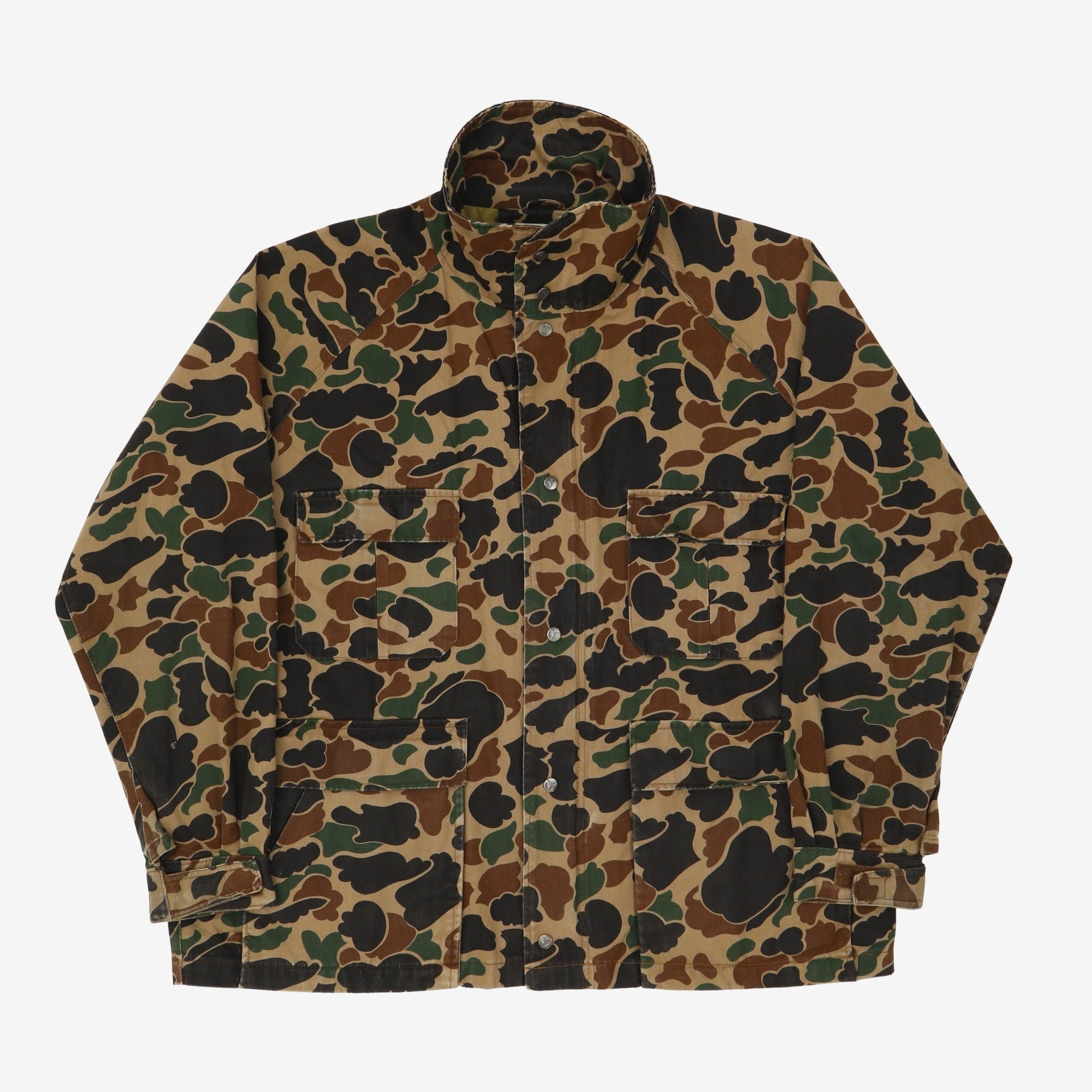 Vintage Trophy Club Camo Hunters Jacket