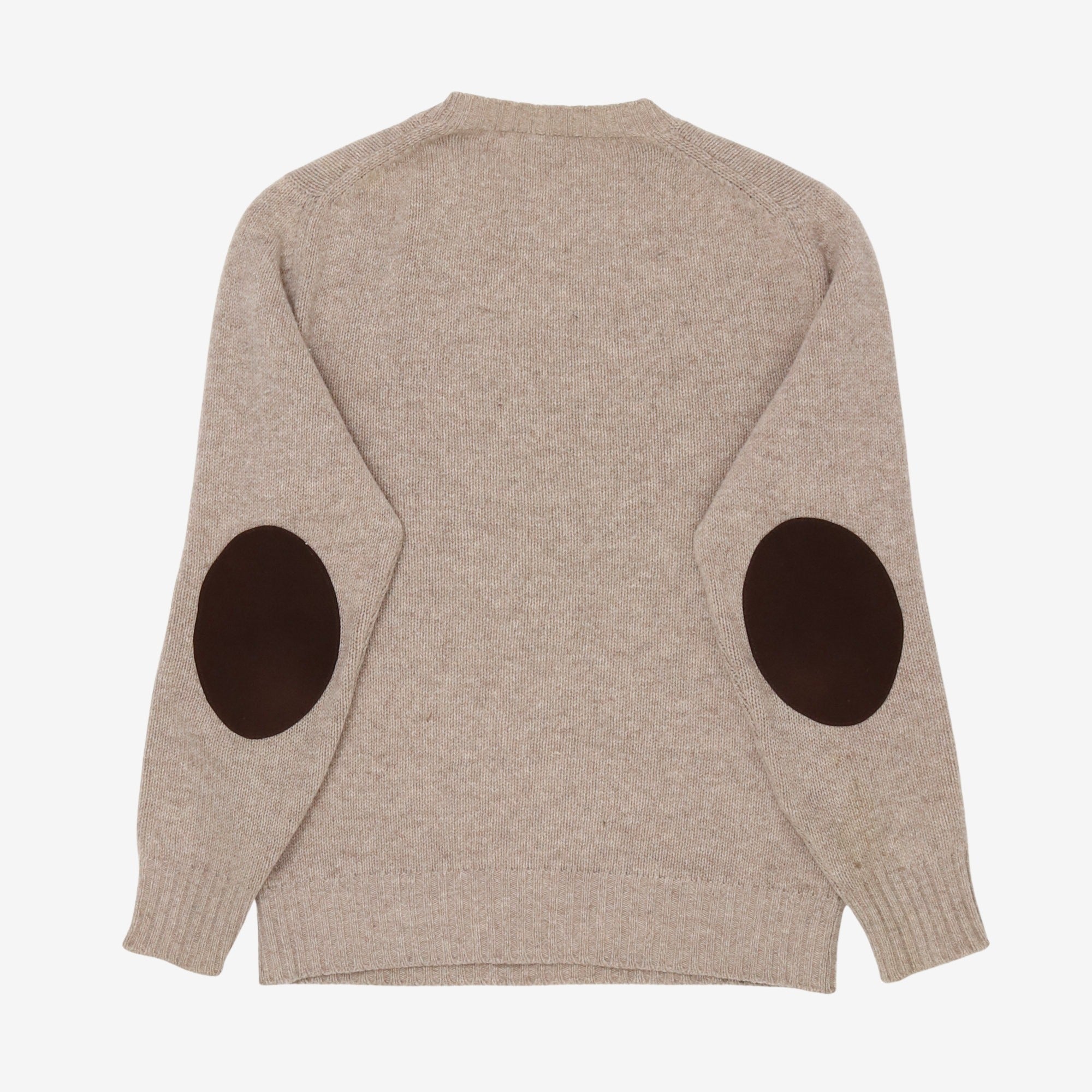 Patch Shetland Sweater