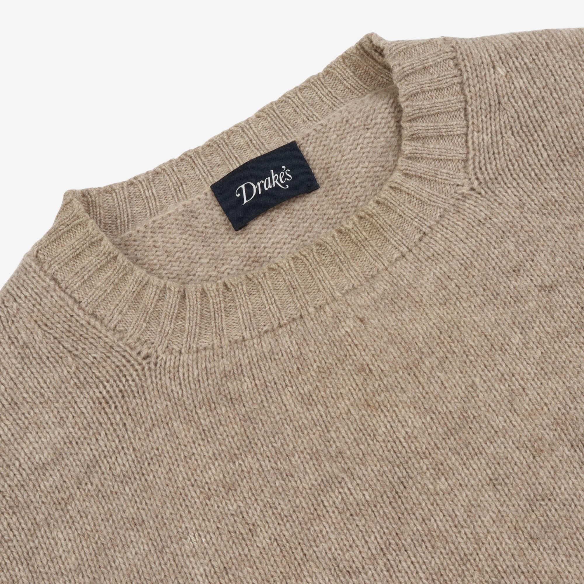 Patch Shetland Sweater