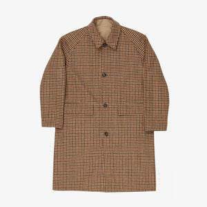 Reversible Harris Tweed Raglan Mac