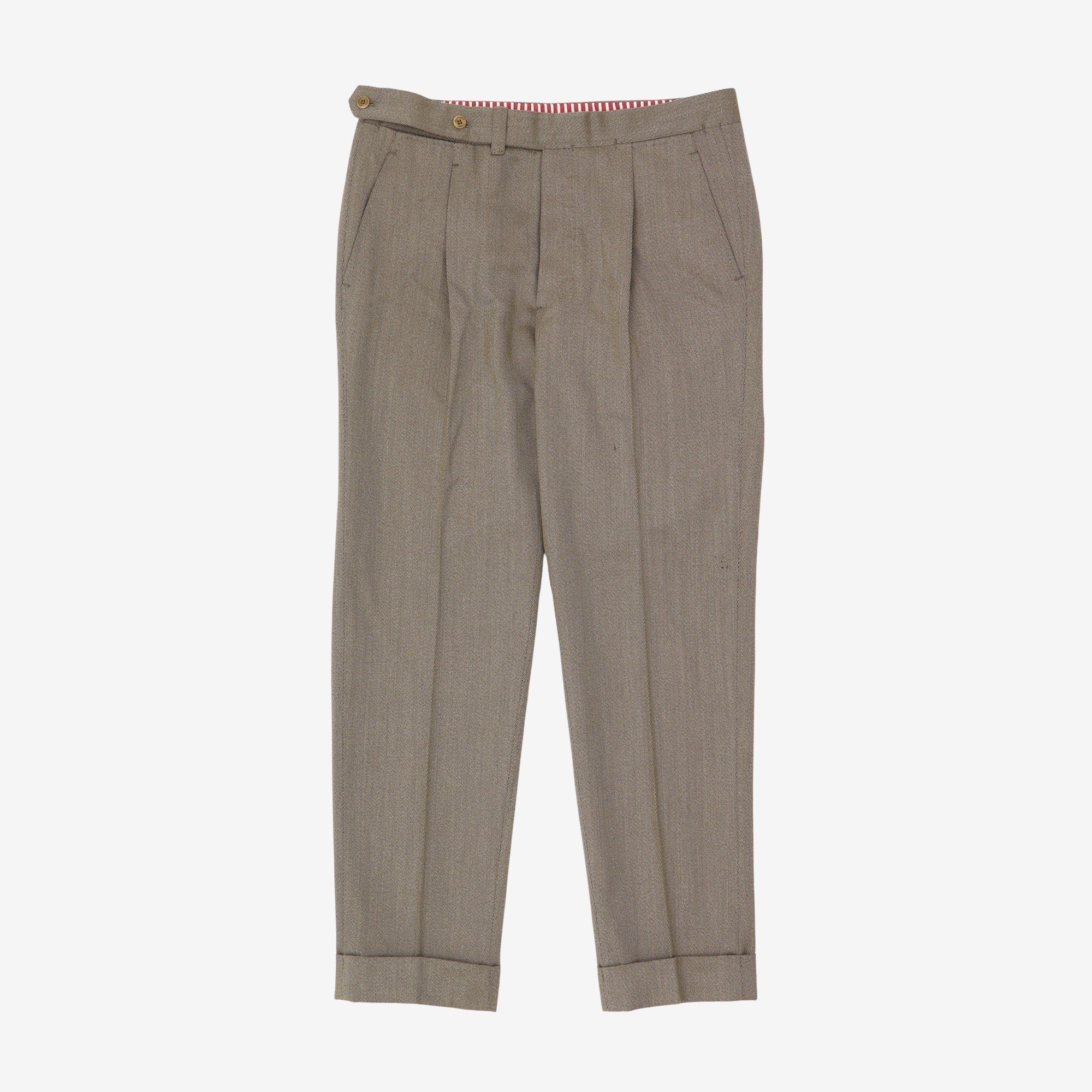 Pleated Trousers