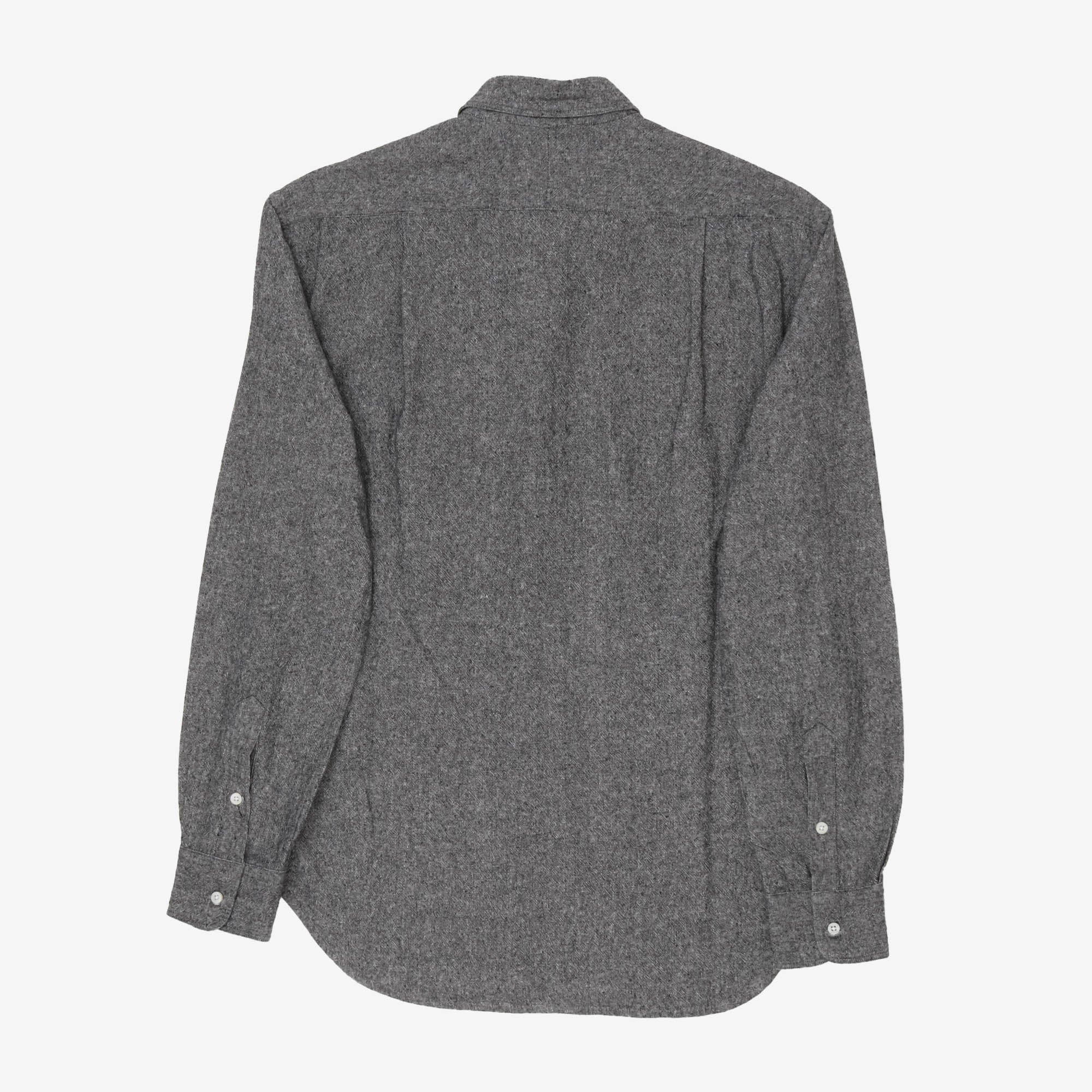 Linen Blend Work Shirt