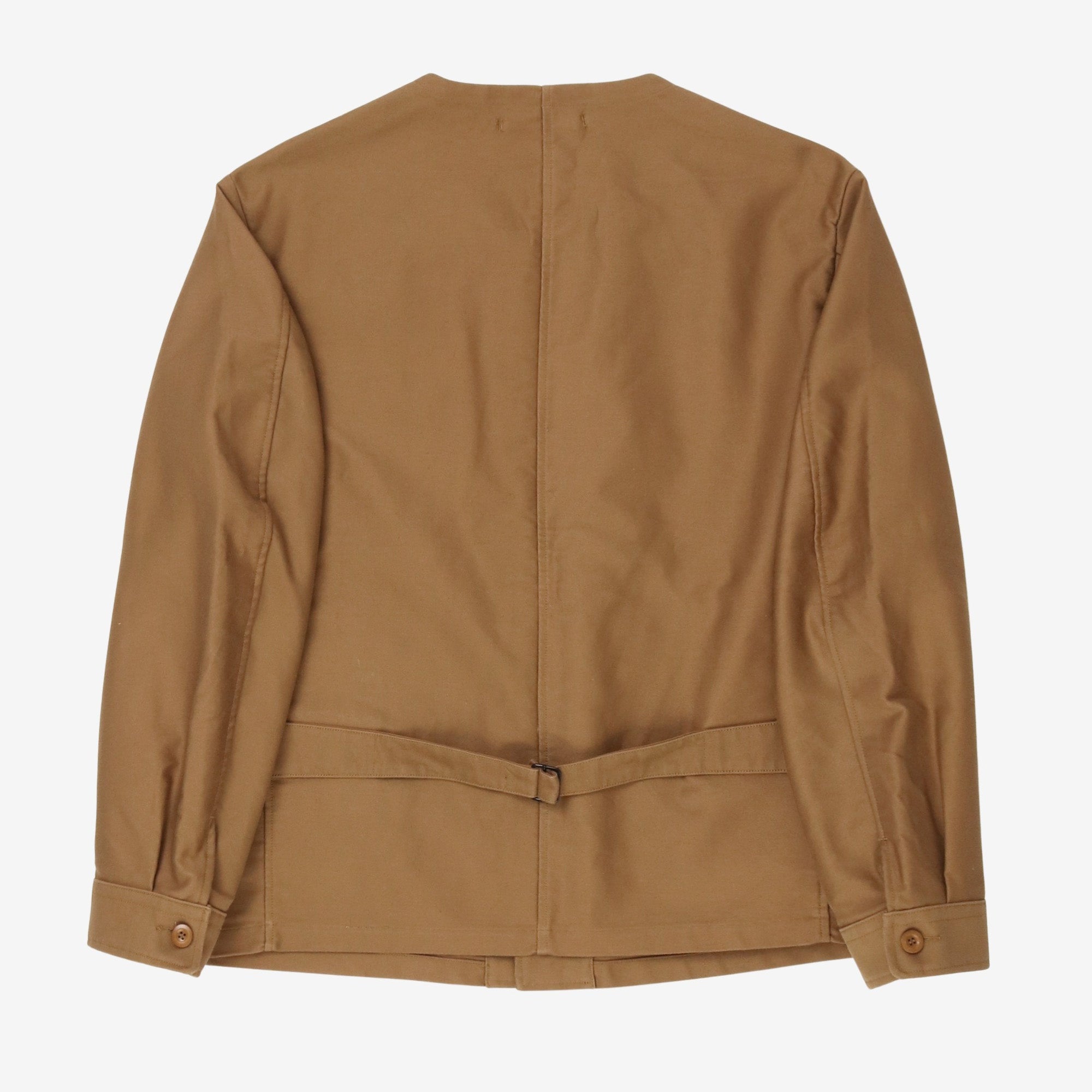 Collarless Jacket