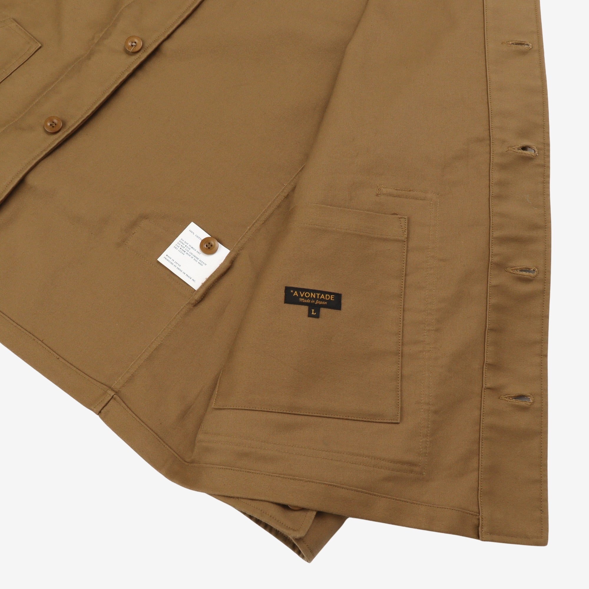 Collarless Jacket