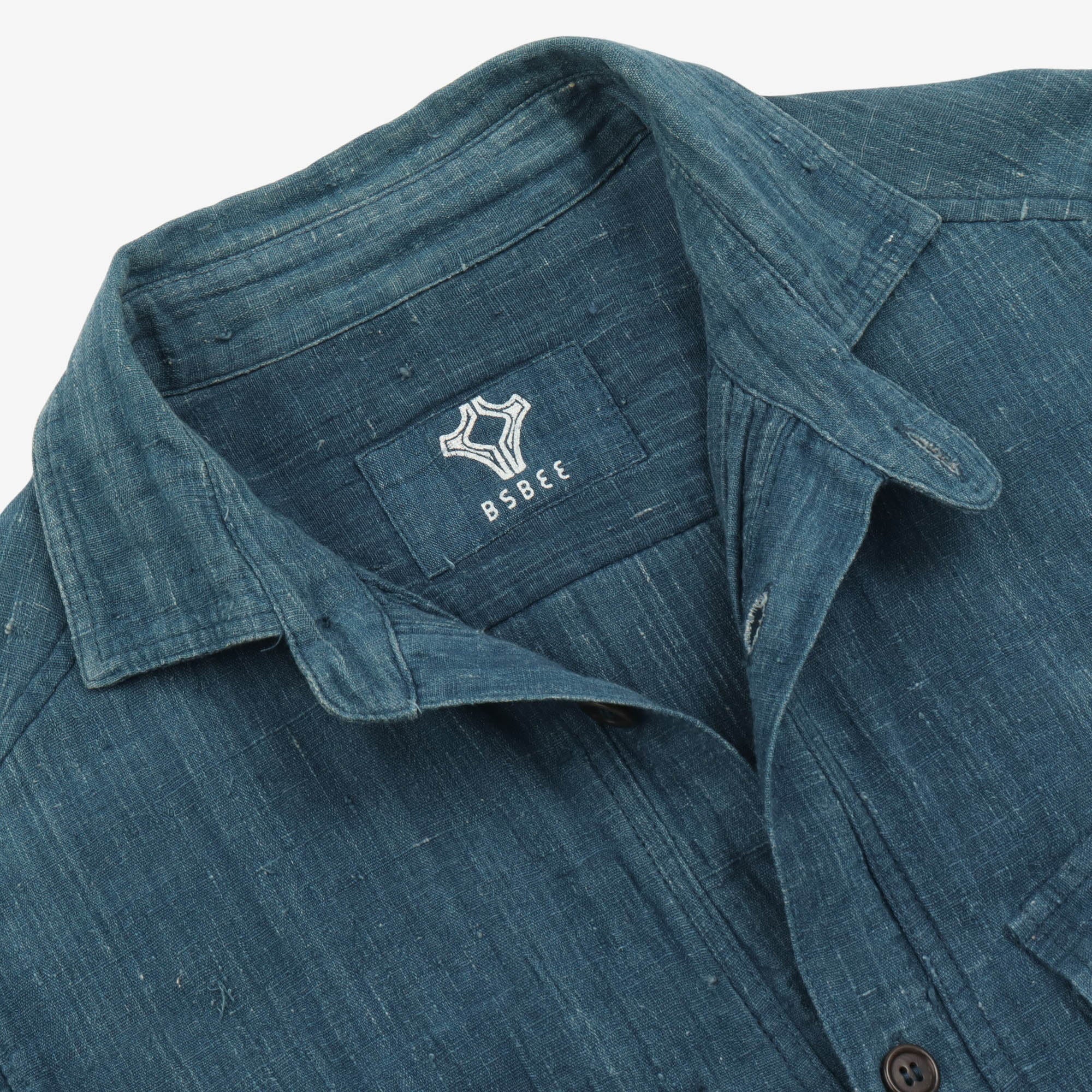 Indigo Padded Work Shirt