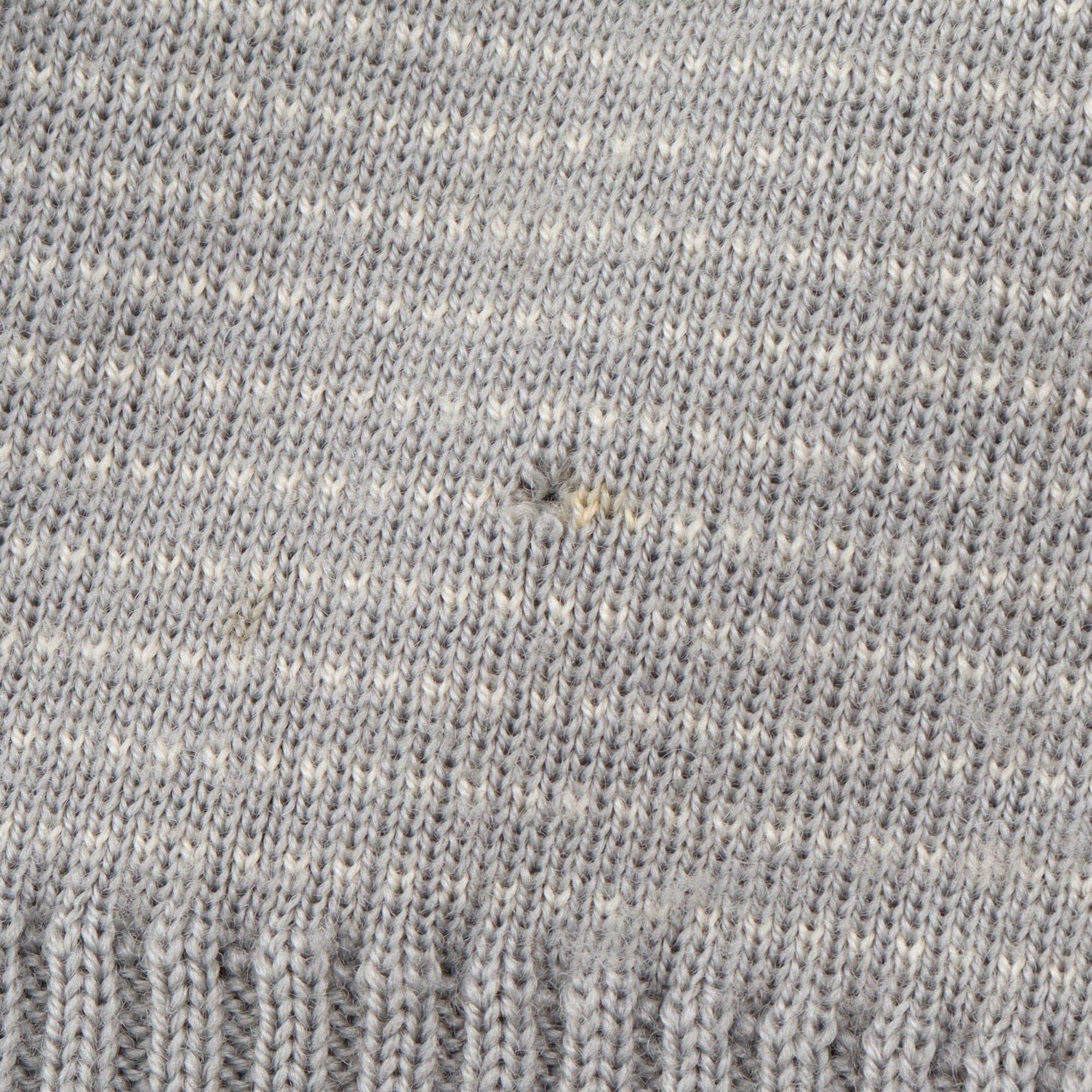 V-Neck Knit Wool Jumper