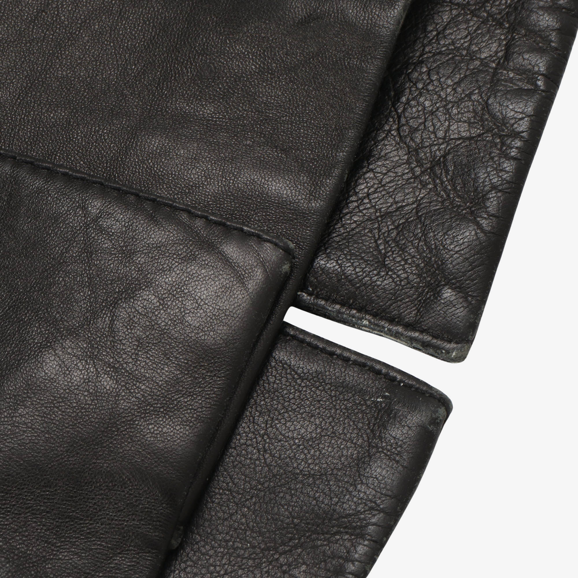 Versus Leather Overcoat