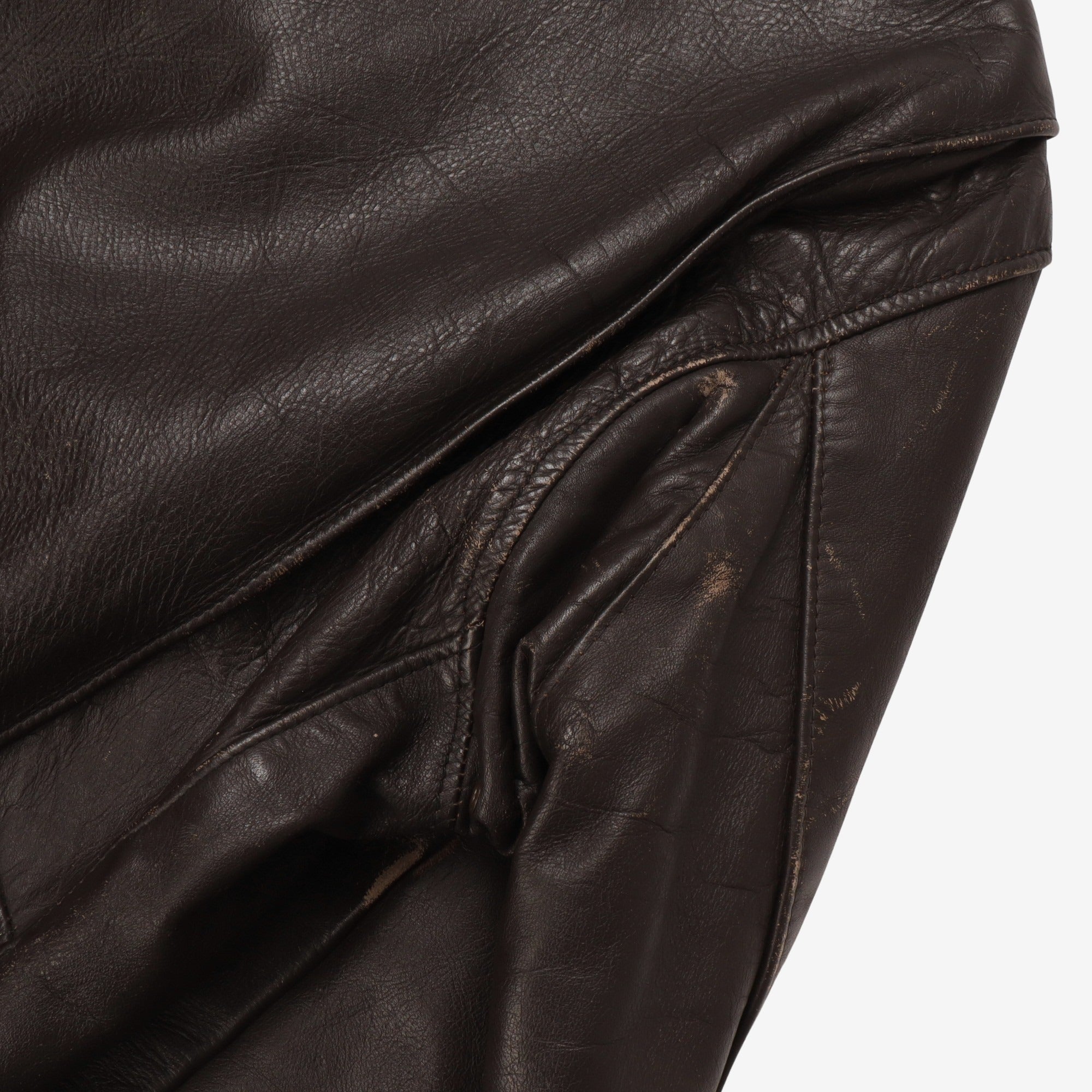 Fleece Lined A2 Flight Jacket