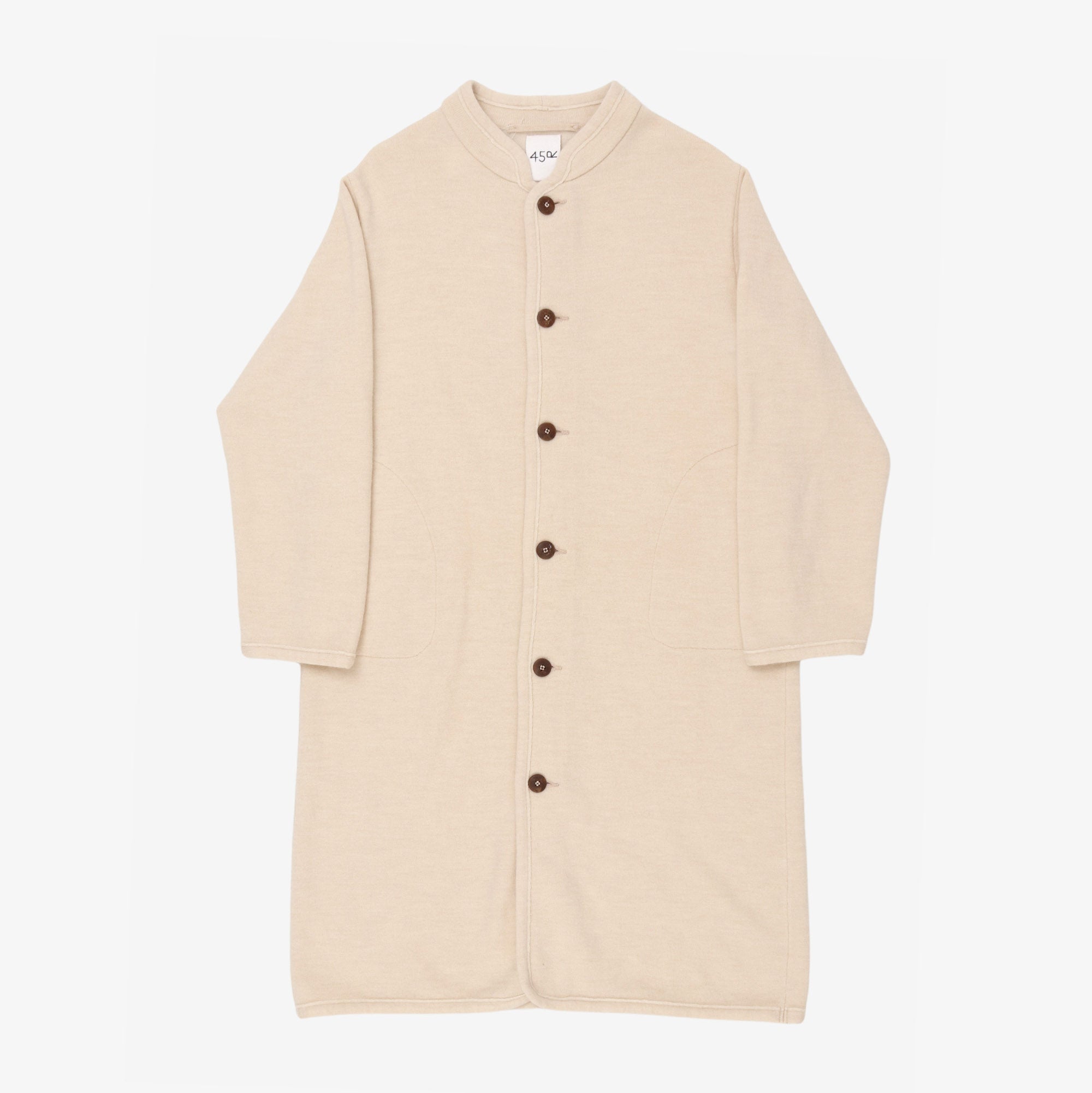 Wool Knit Overcoat