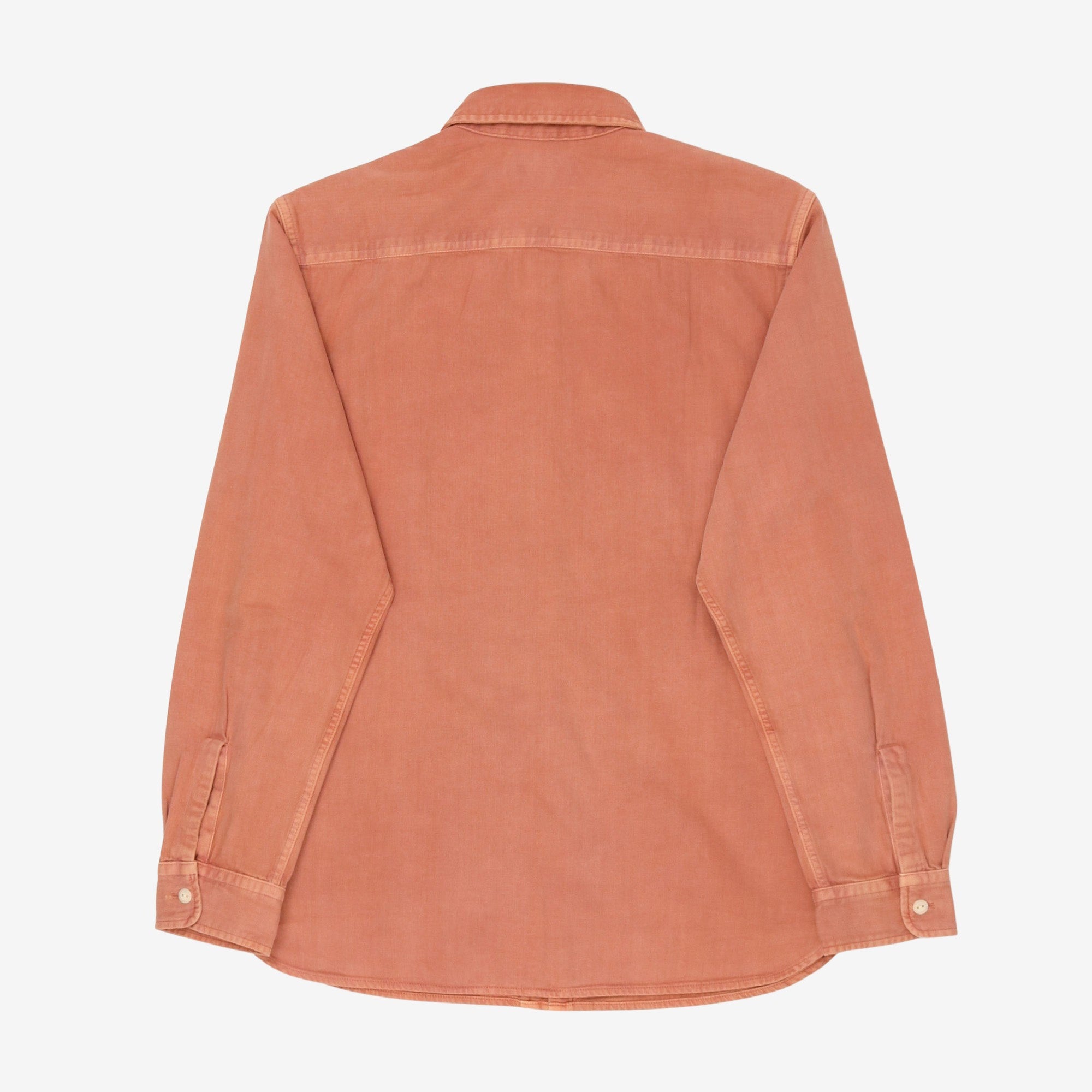 Dyed Twill Work Shirt