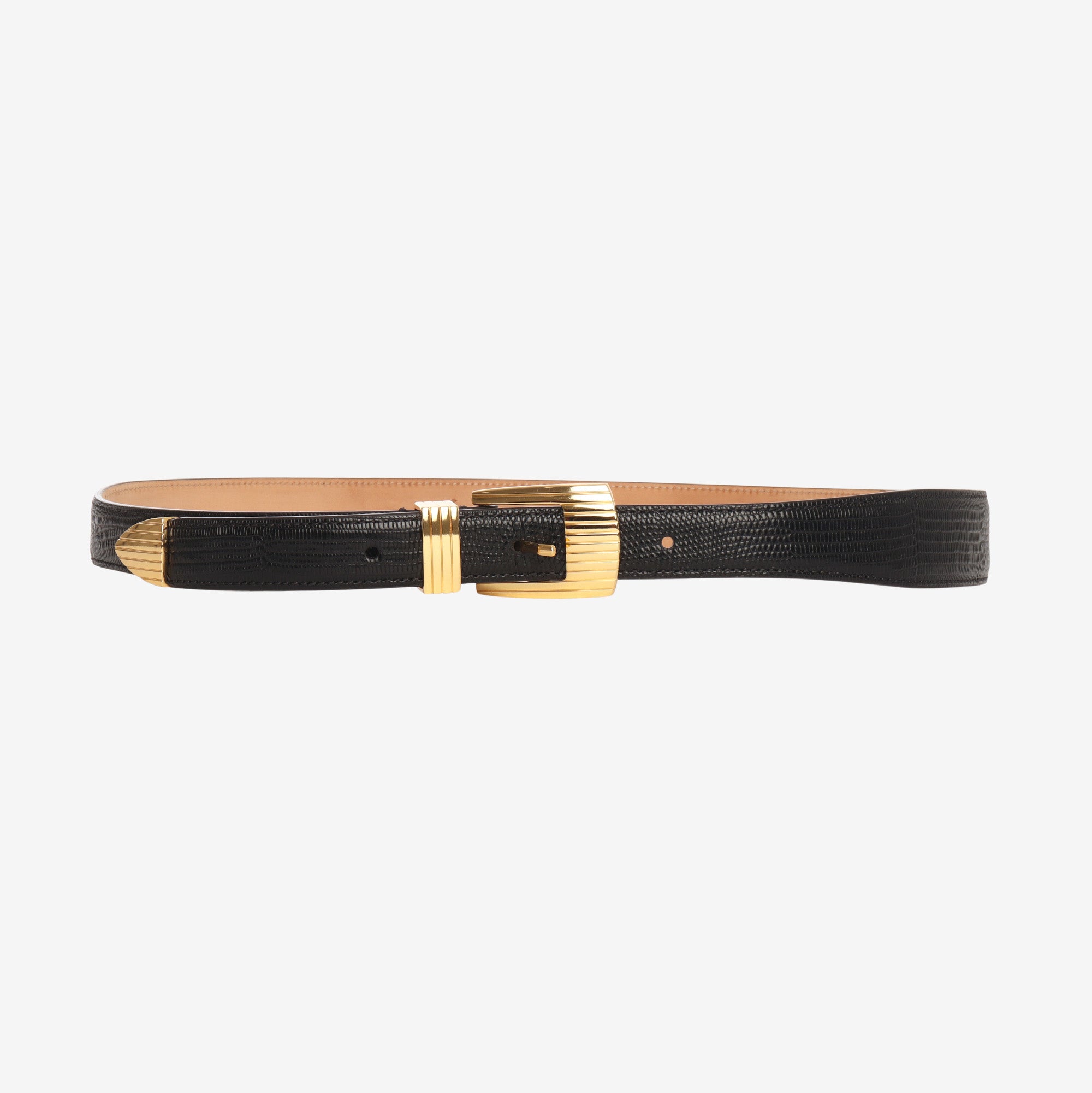 Golden Buckle Rodeo Belt