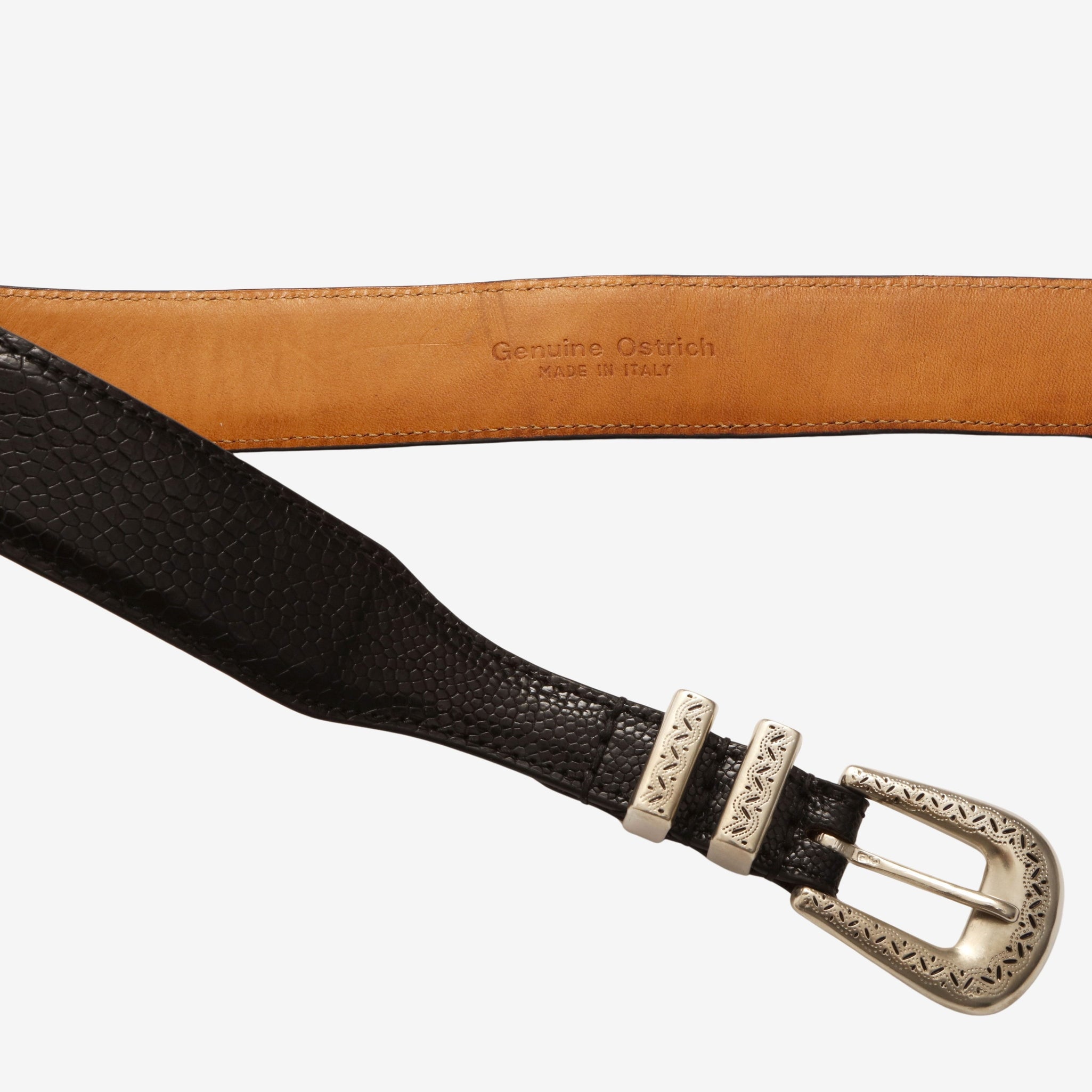 Lobster Leather Belt