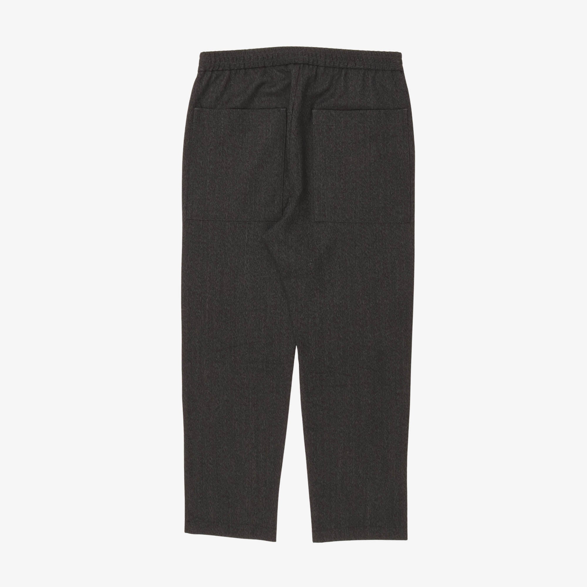 Virgin Wool Drawstring Trousers (32W x 27L)