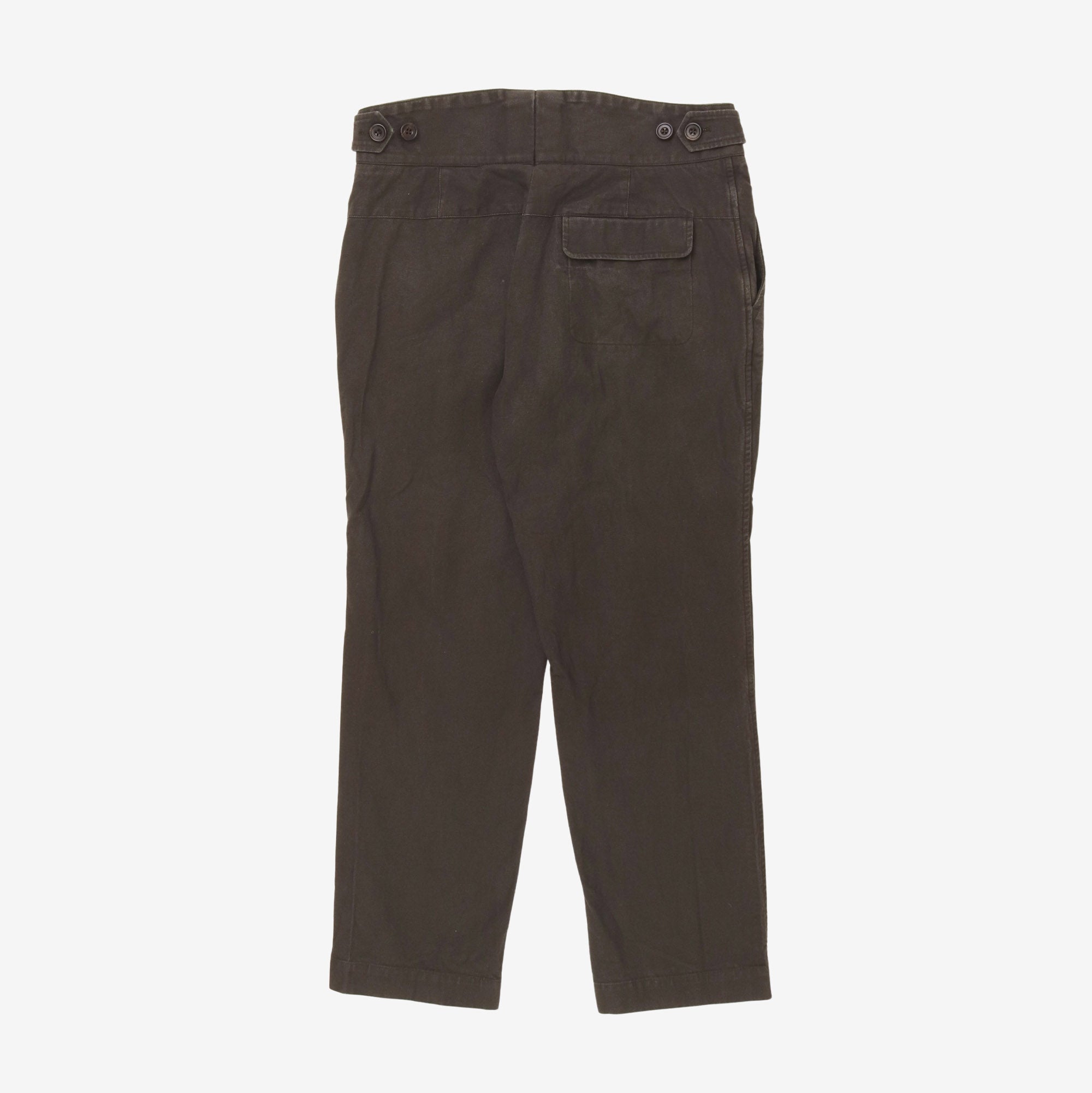 Pleated Canvas Pant (32W X 29L)