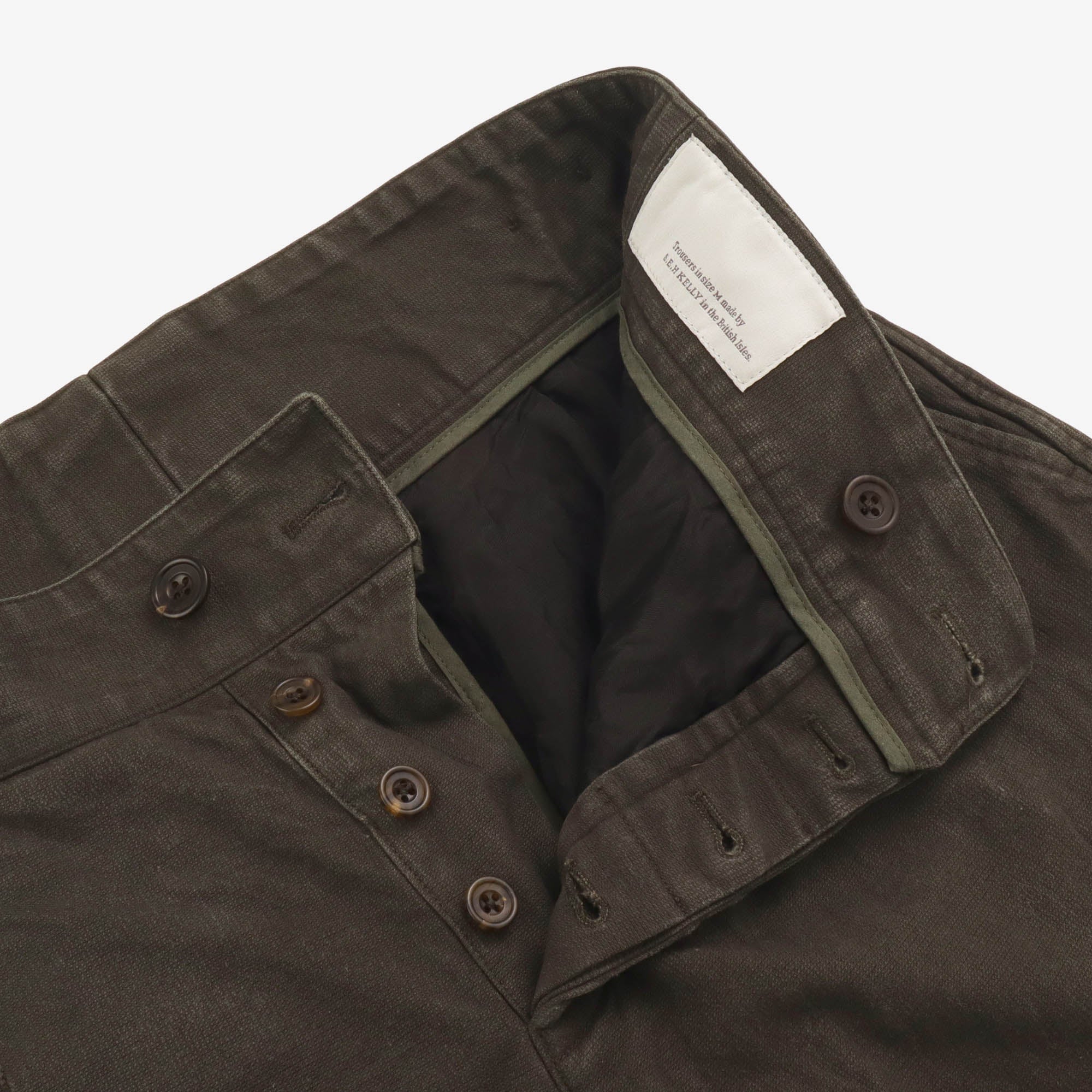 Pleated Canvas Pant (32W X 29L)