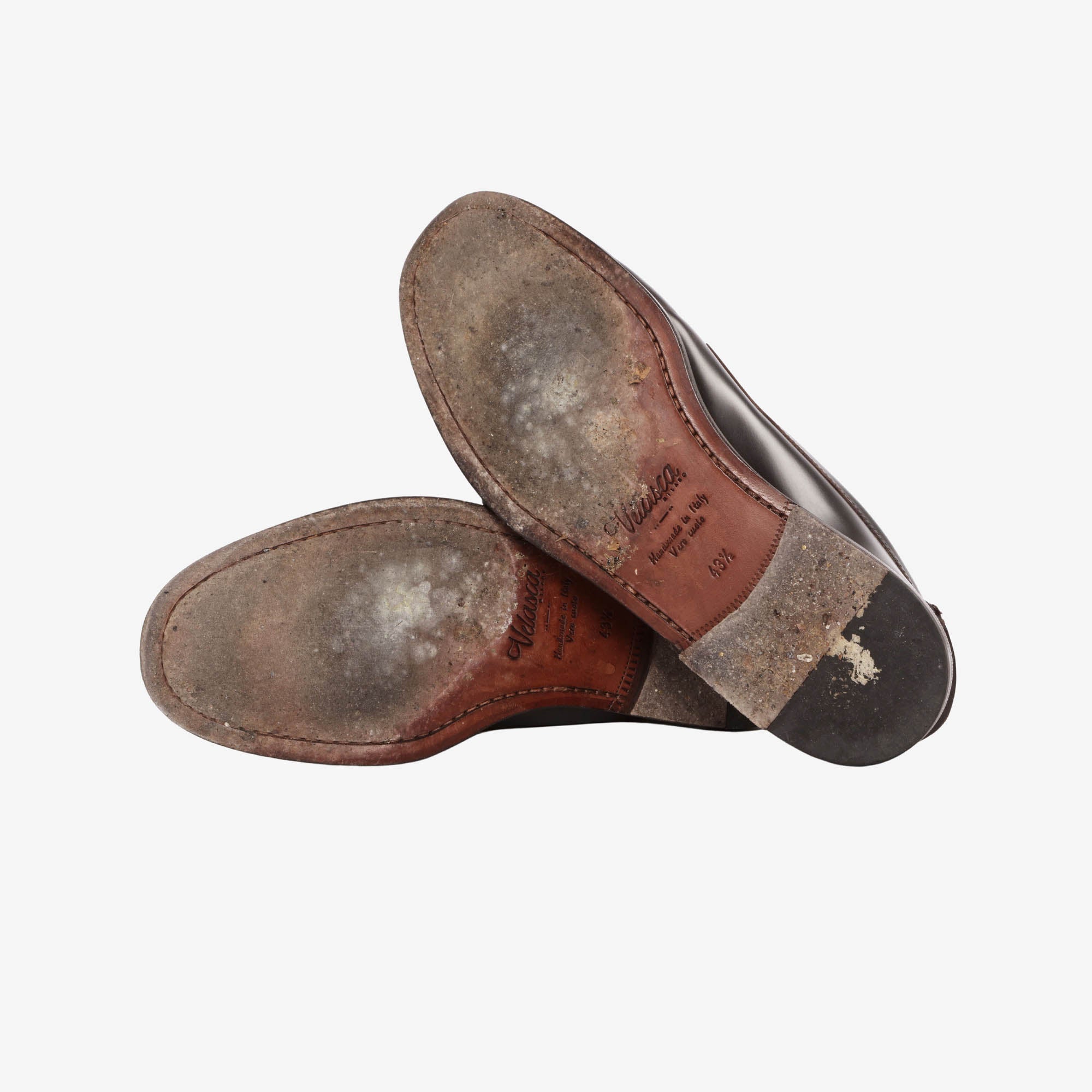 Meder Abraded Leather Loafers