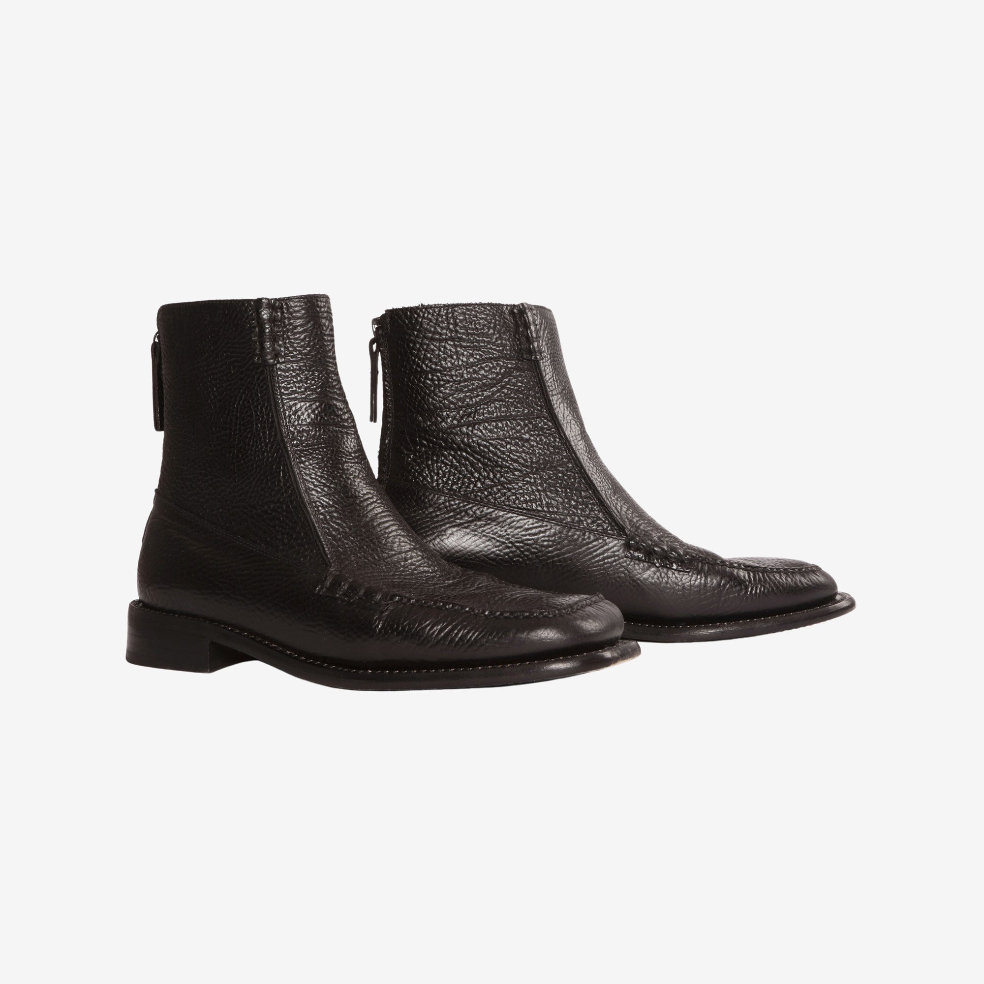 Quadra Grain Leather Boots