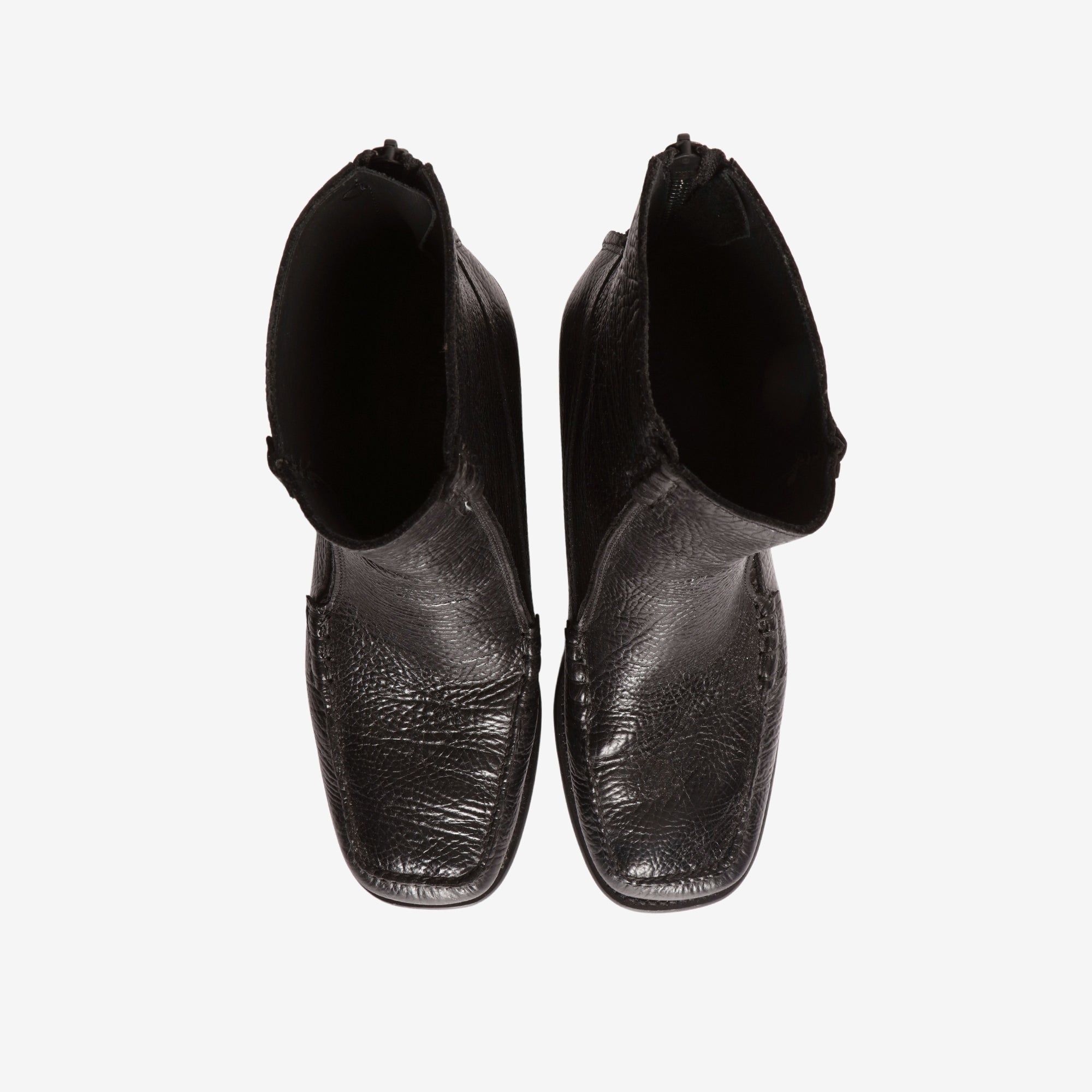 Quadra Grain Leather Boots