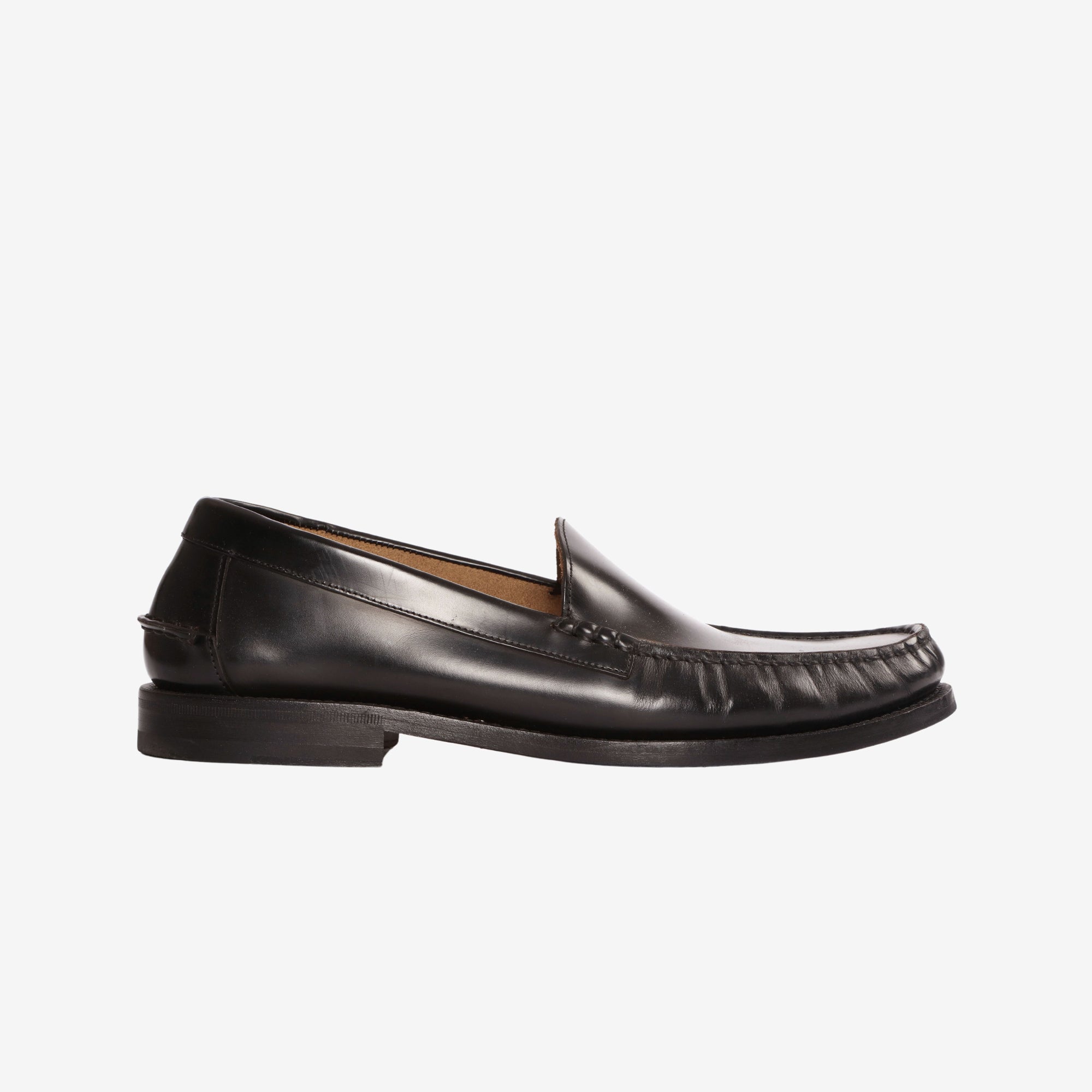 Meder Abraded Leather Loafers