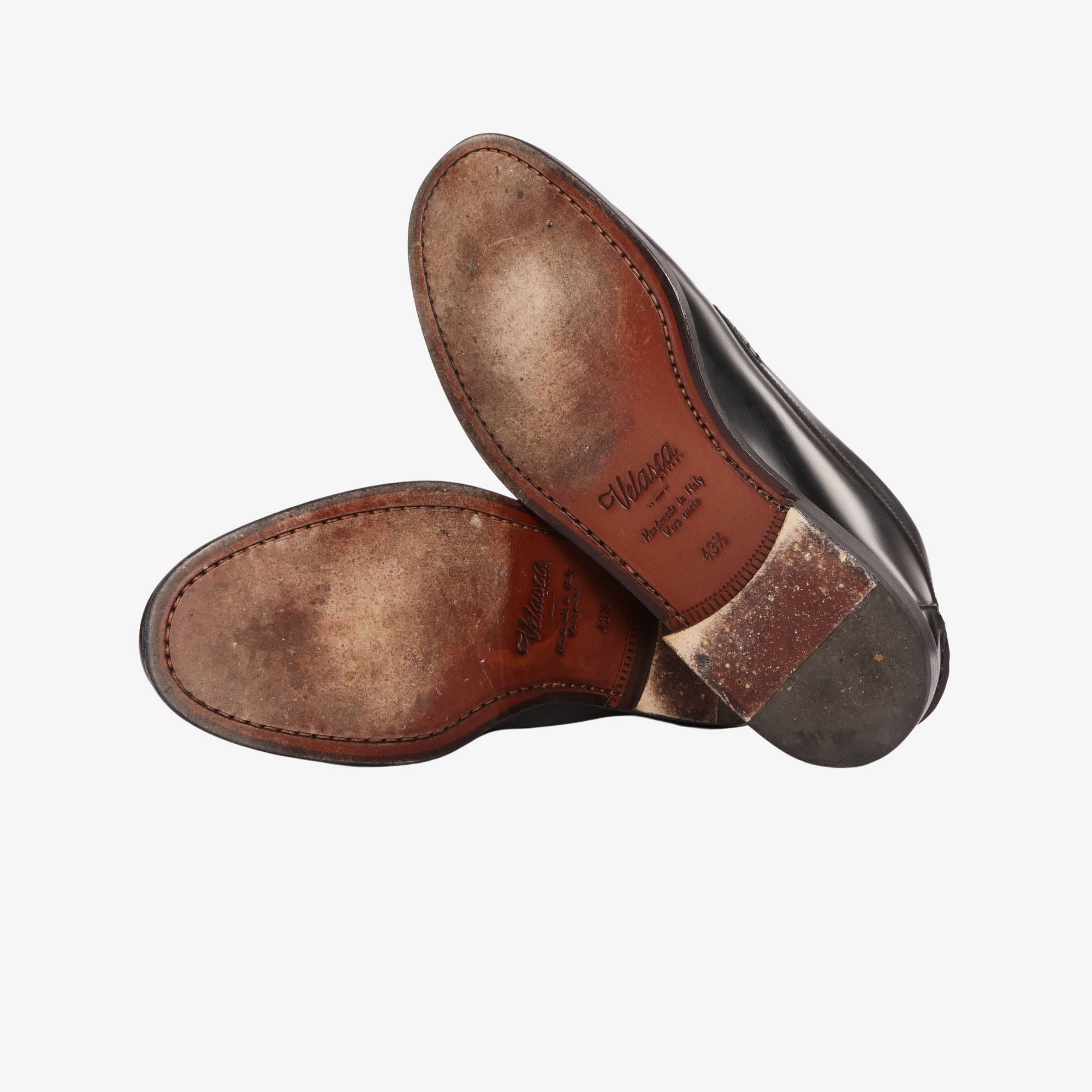 Meder Abraded Leather Loafers