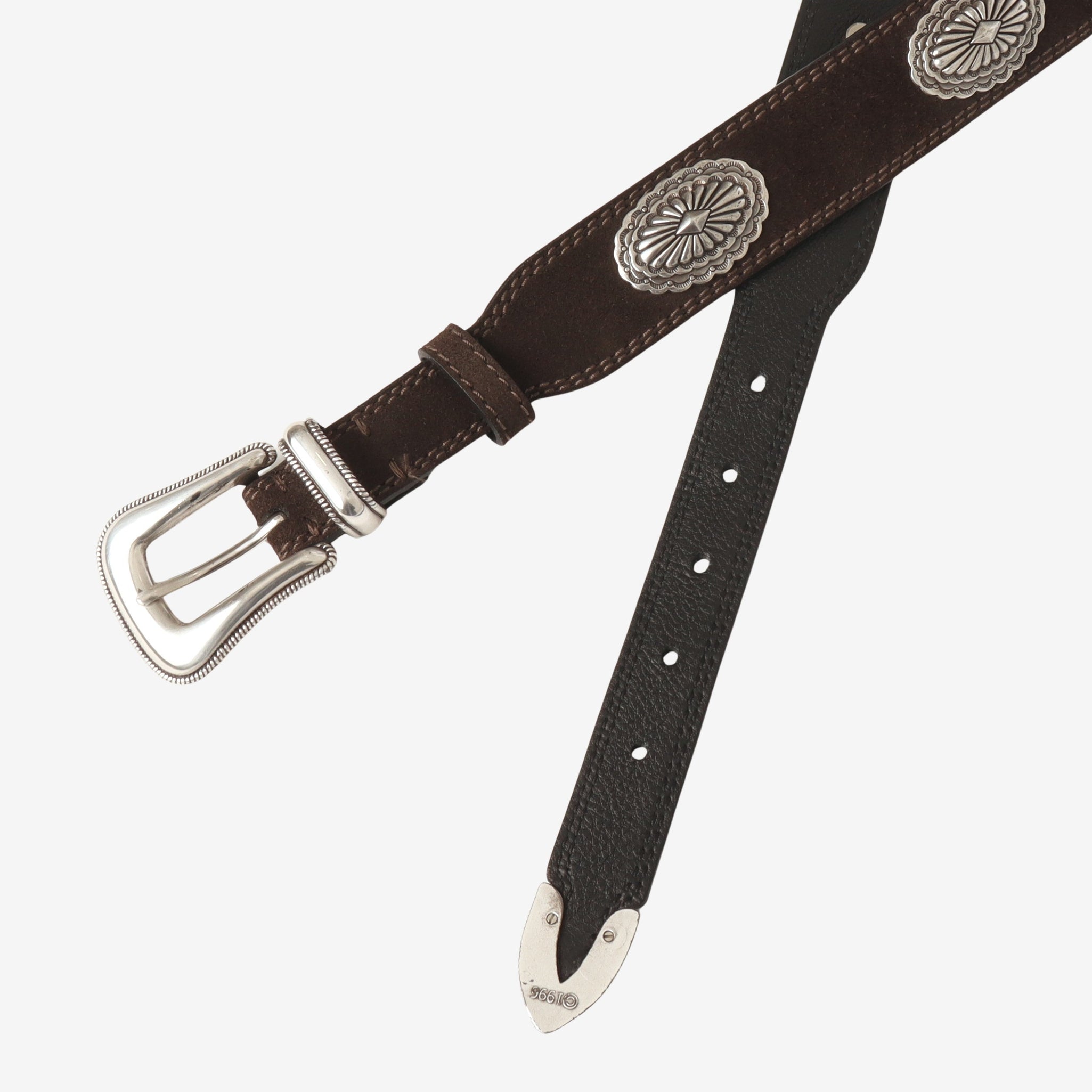 Suede Western Belt