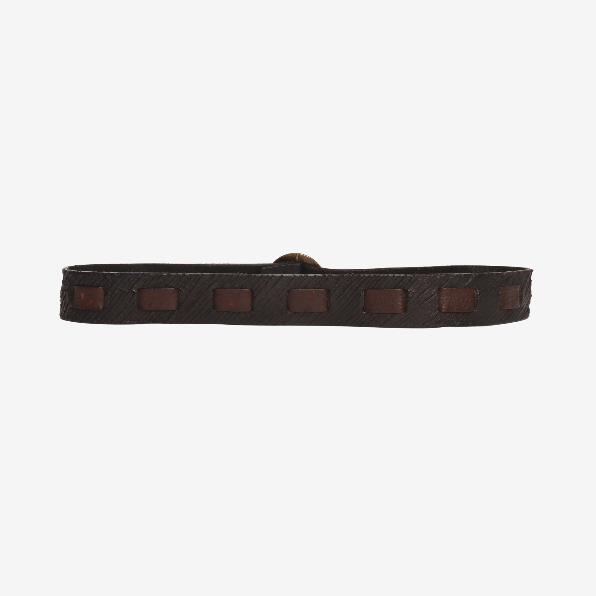 Woven Leather Belt