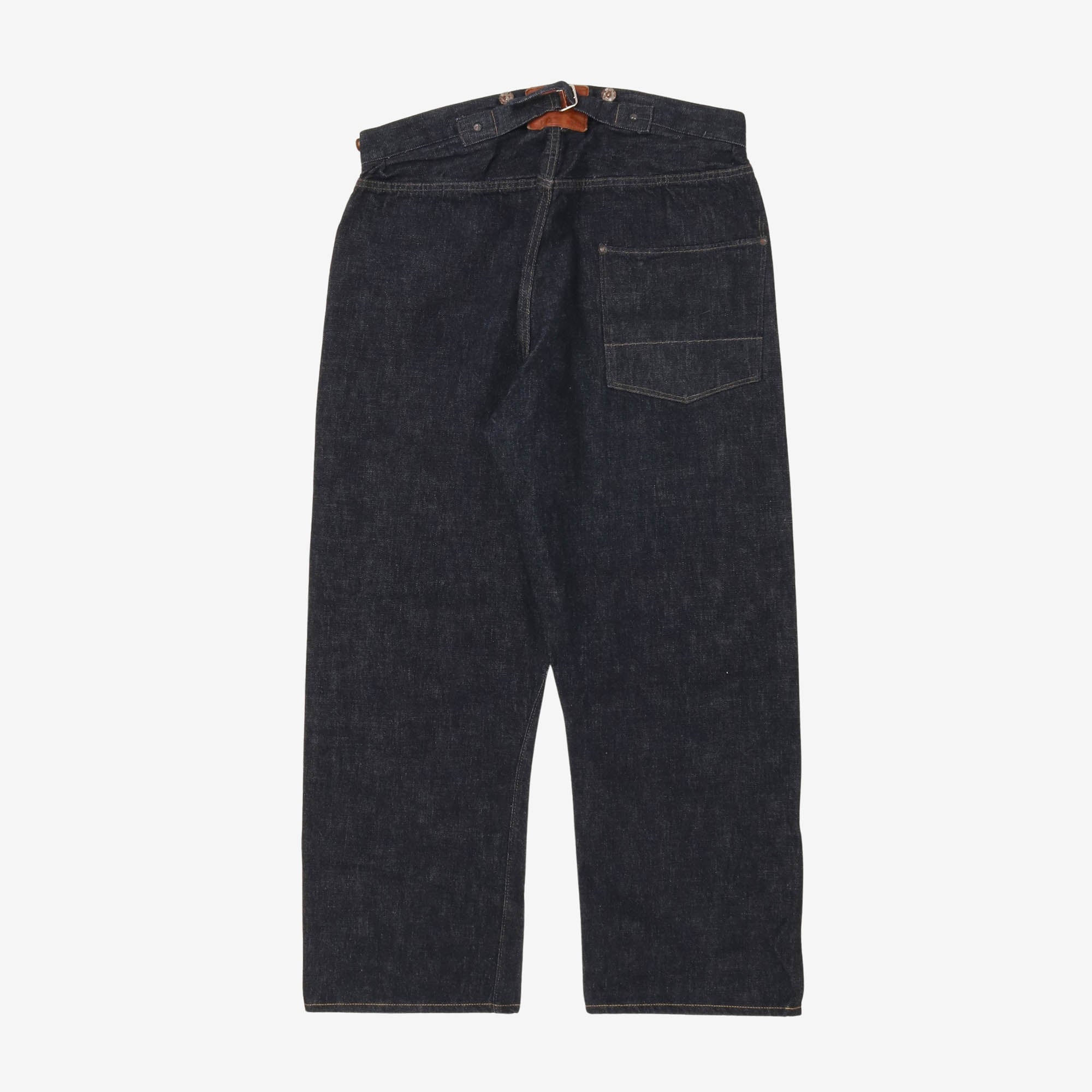 1373 'Son of The Soil' Wide Straight Jean (34W x 27L)