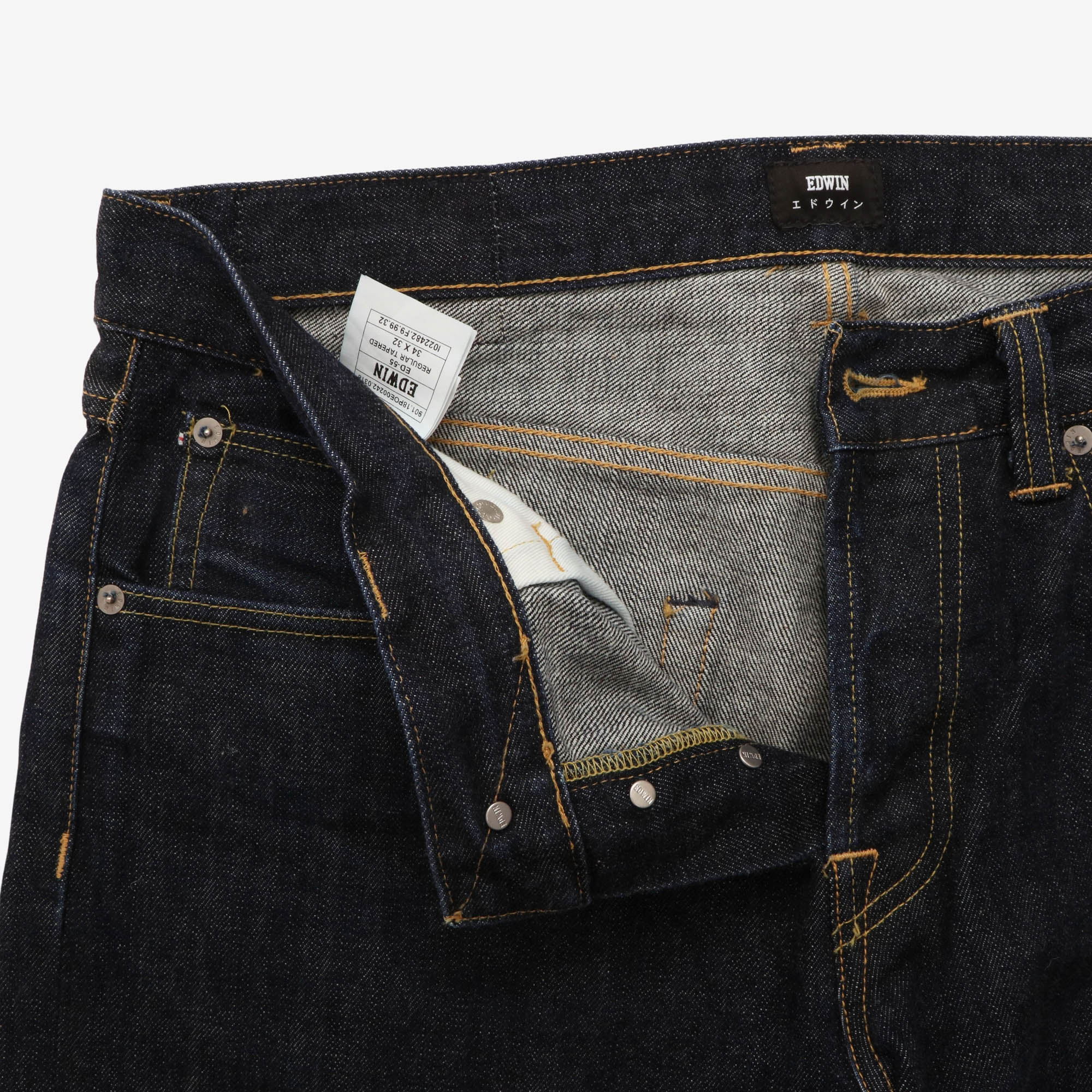 Regular Tapered Selvedge Denim