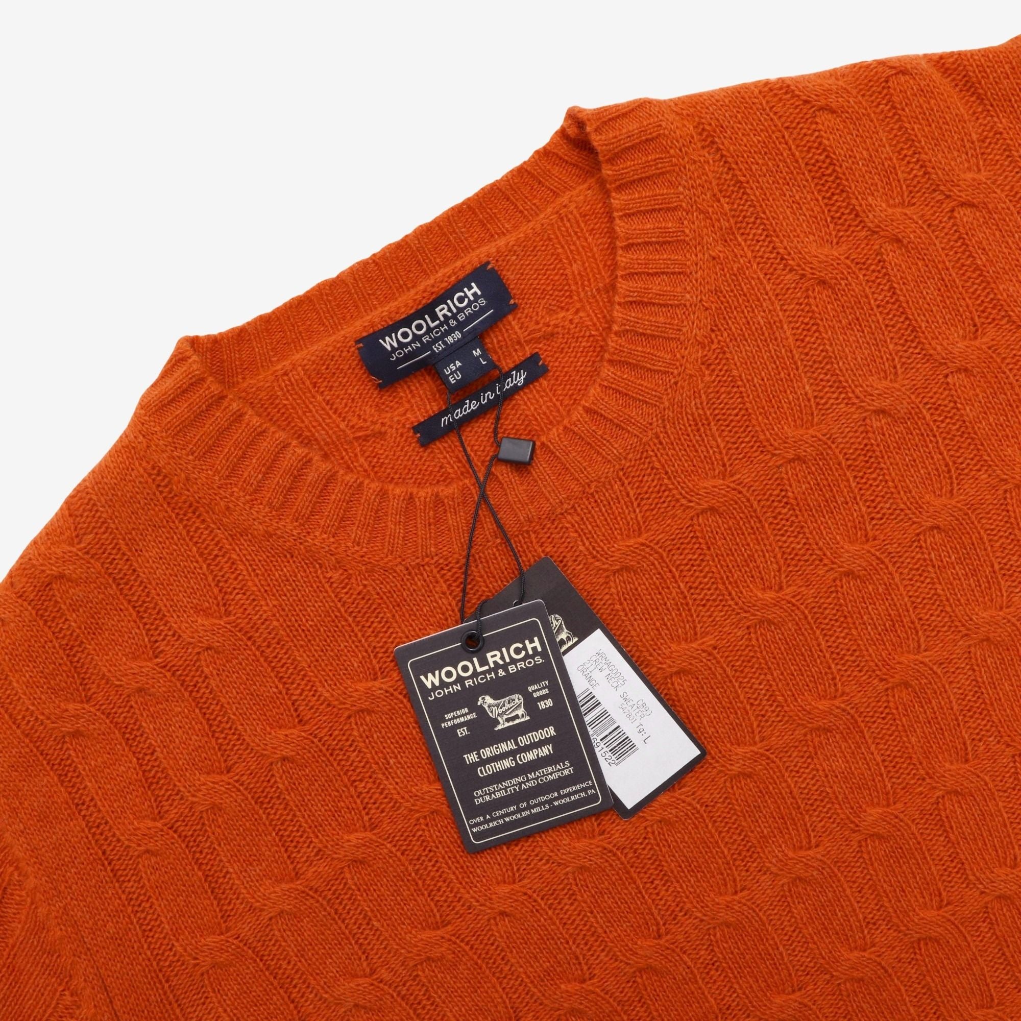 Cashmere Blend Crewneck Sweater