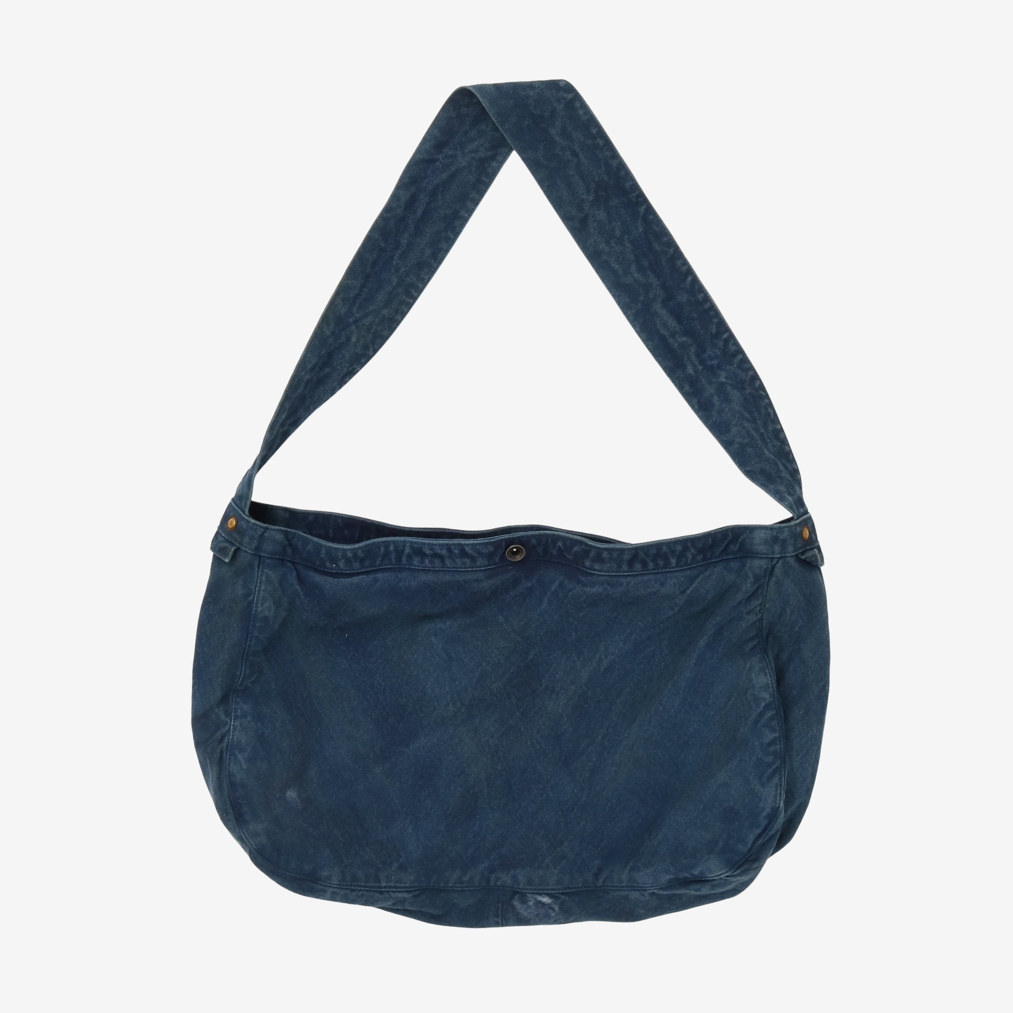 Denim Messenger Bag