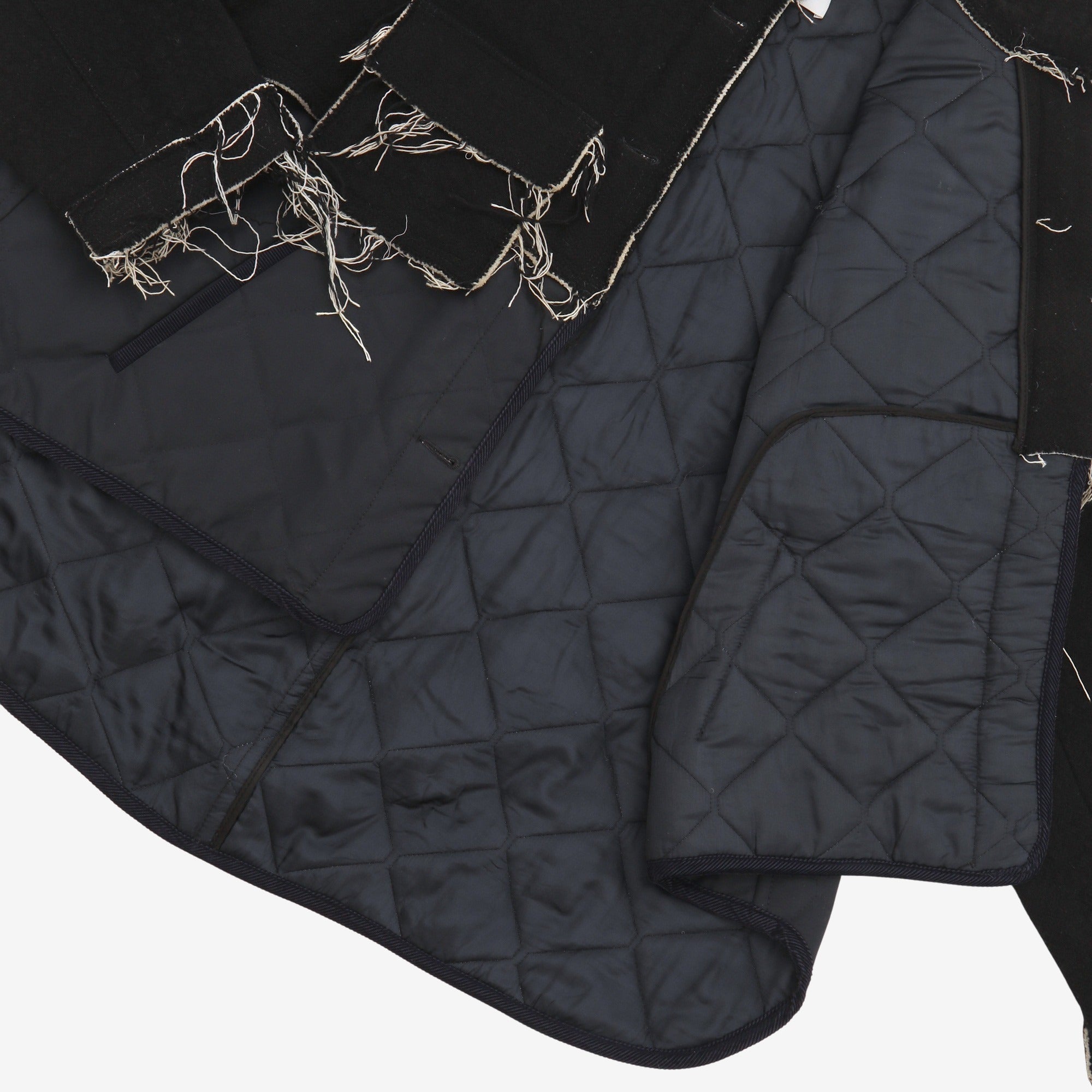 Two Tone Fray Jacket