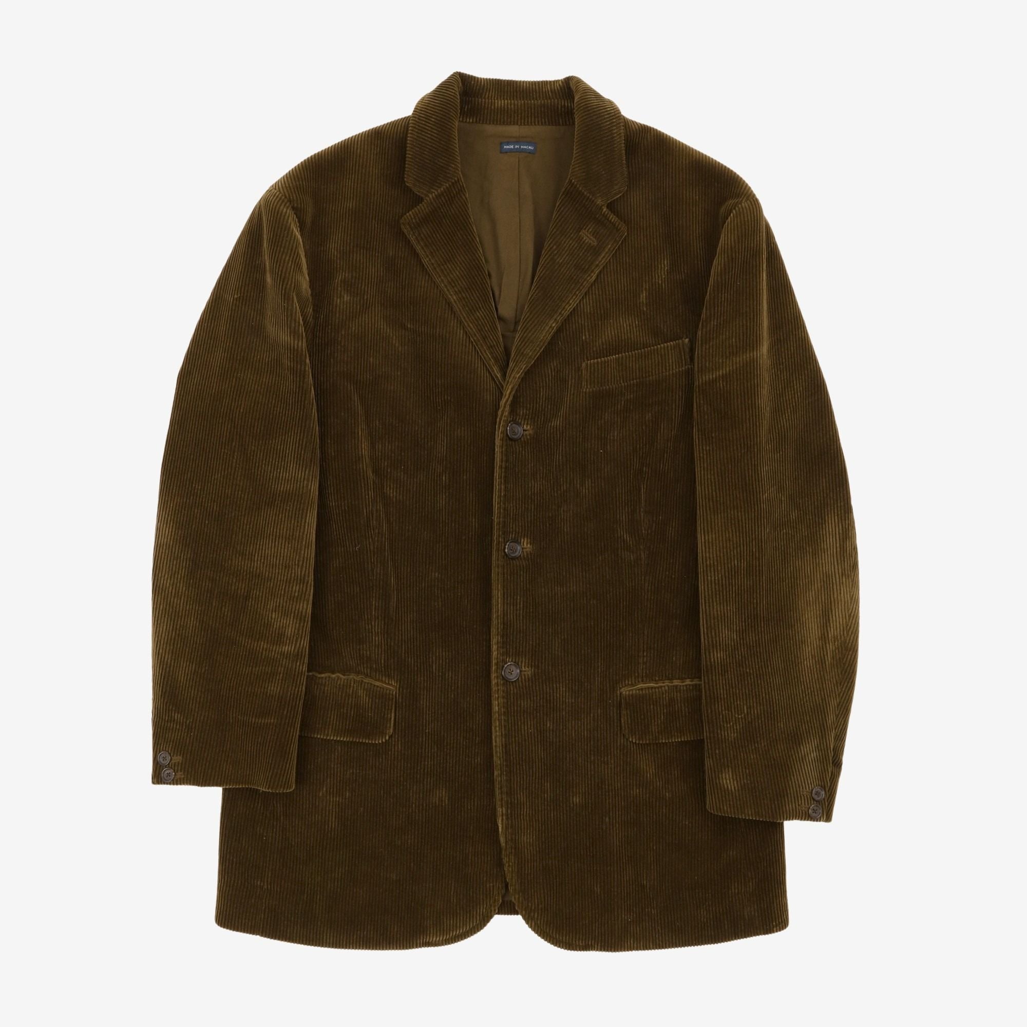 Corduroy Tailored Jacket