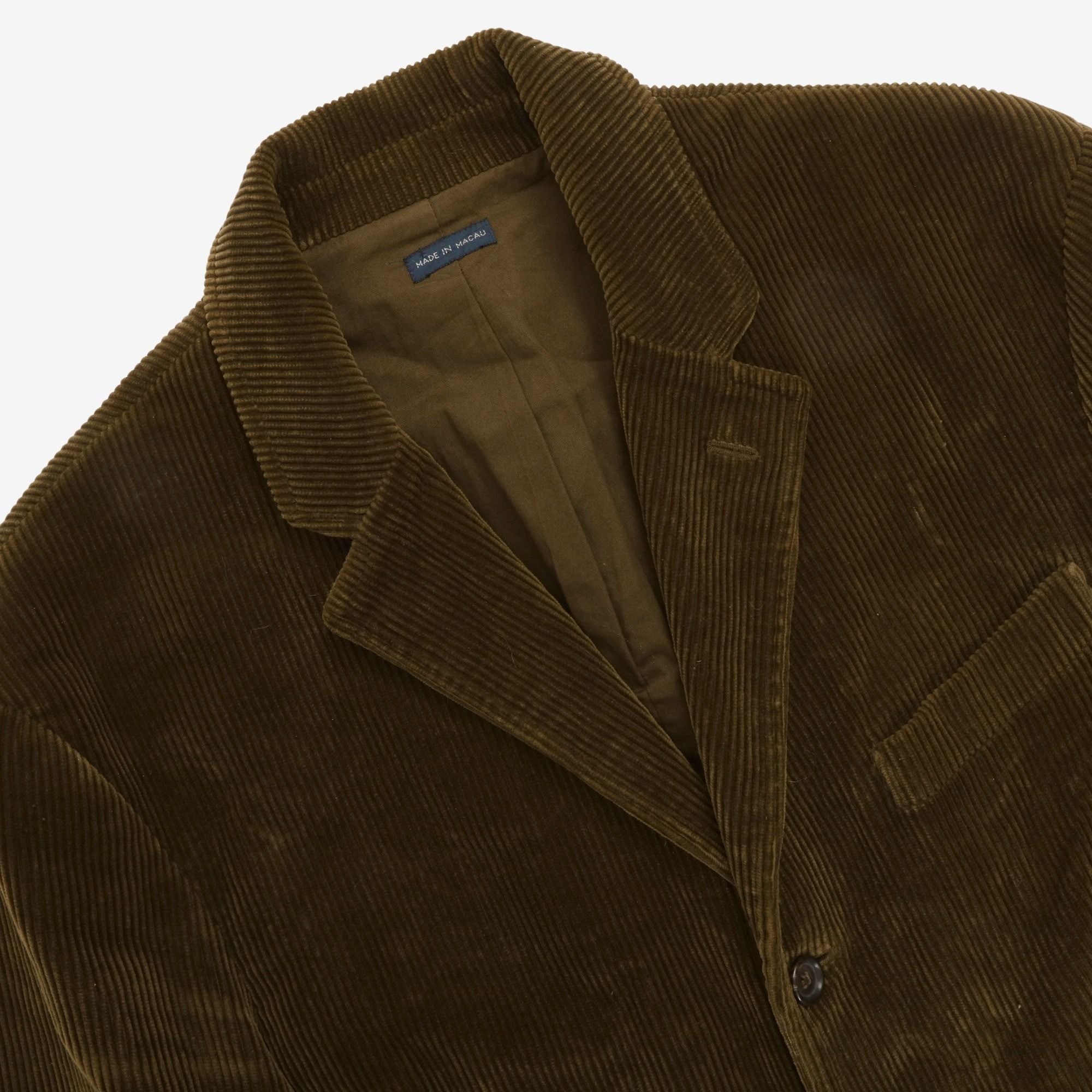 Corduroy Tailored Jacket
