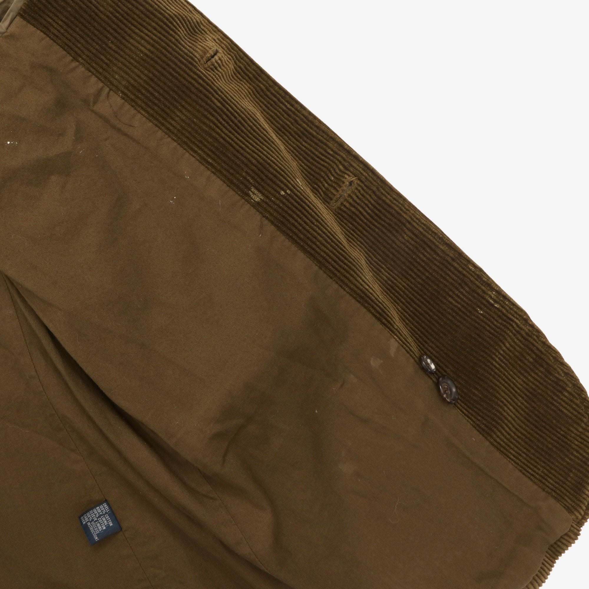 Corduroy Tailored Jacket