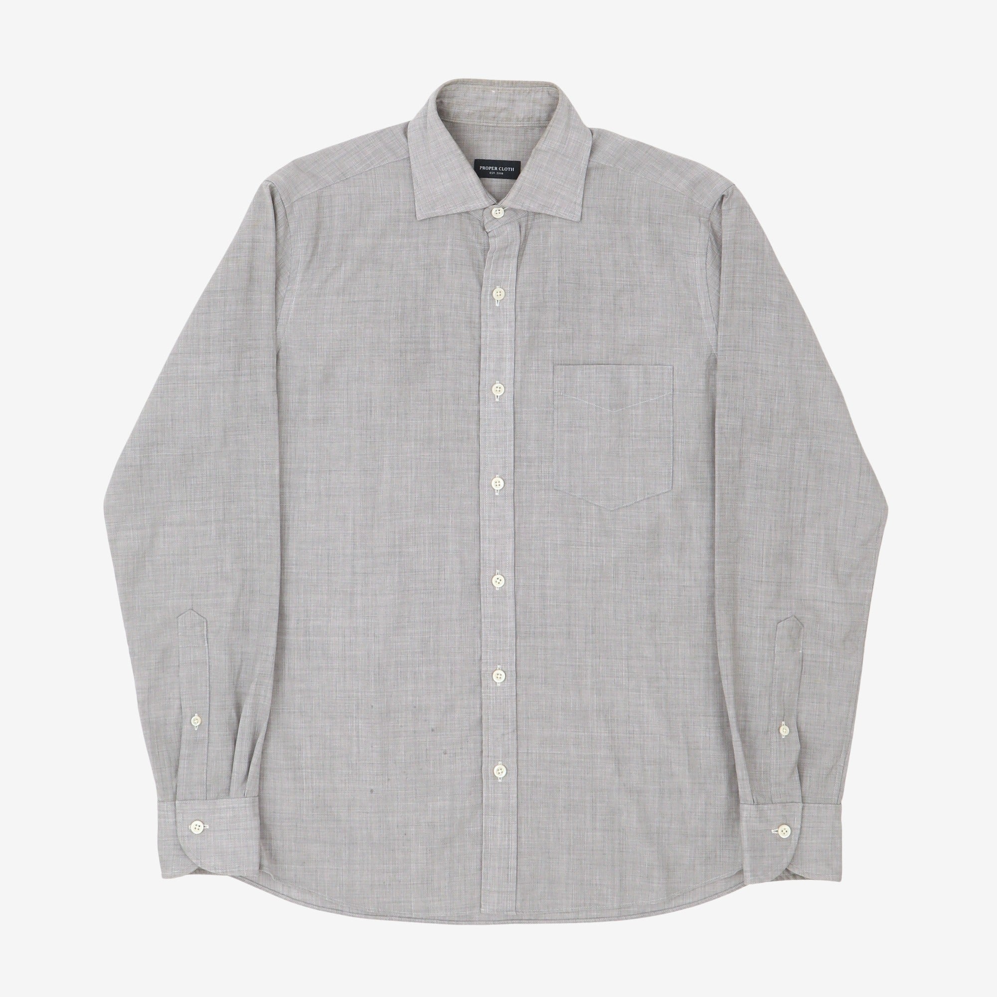 Reda Melange Merino Shirt