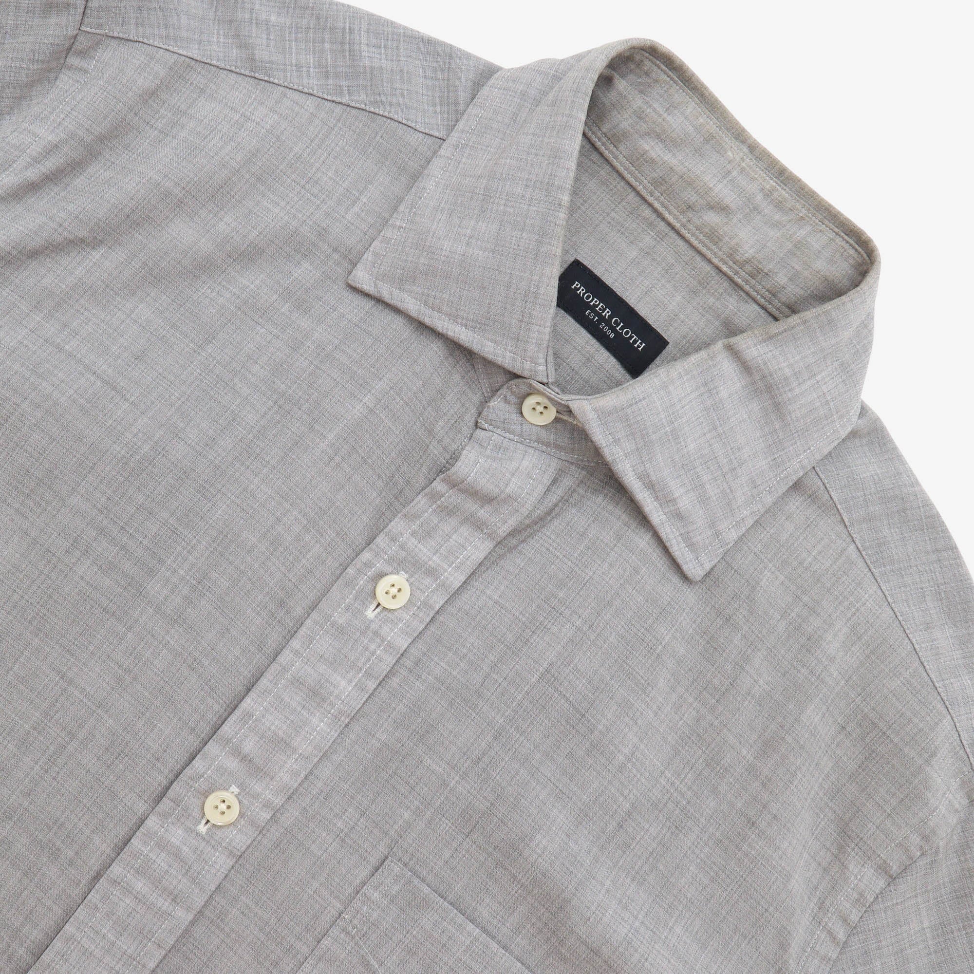 Reda Melange Merino Shirt