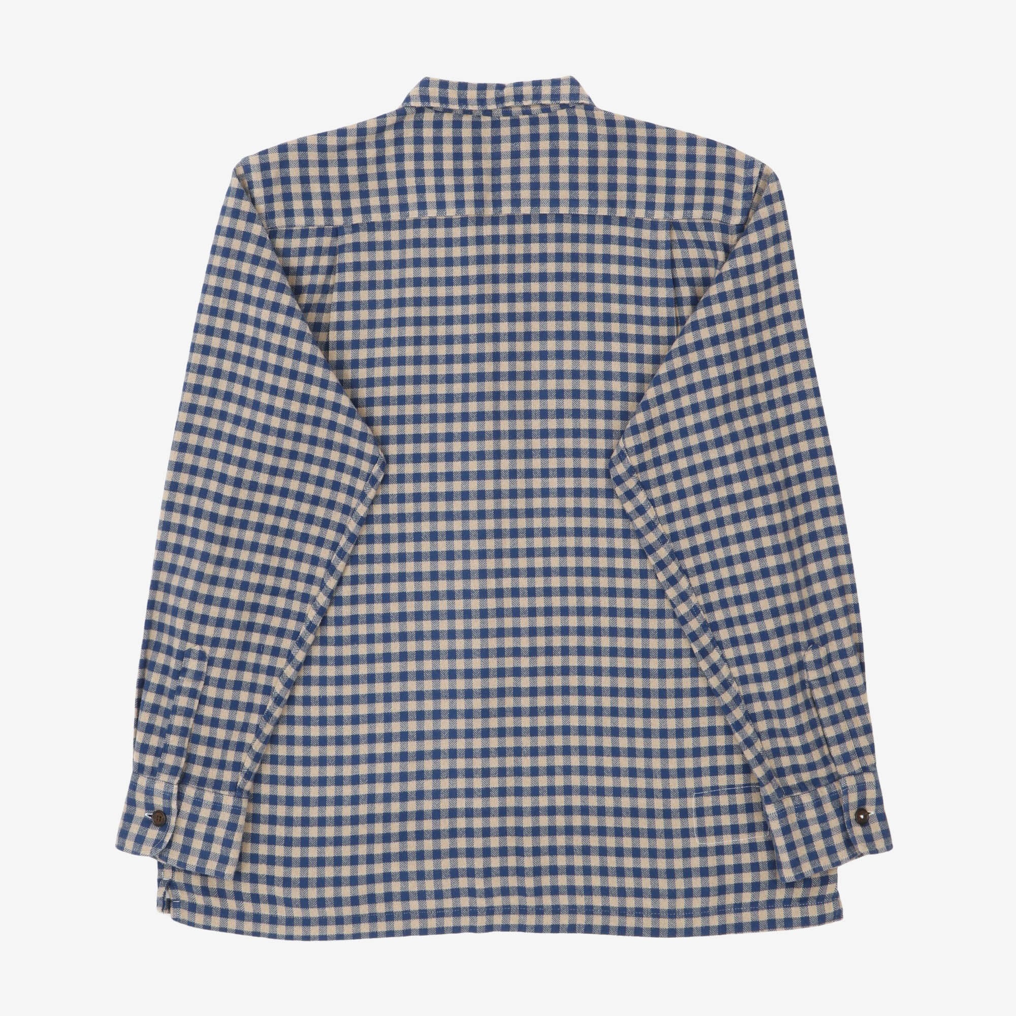 Gingham Check Utility Shirt
