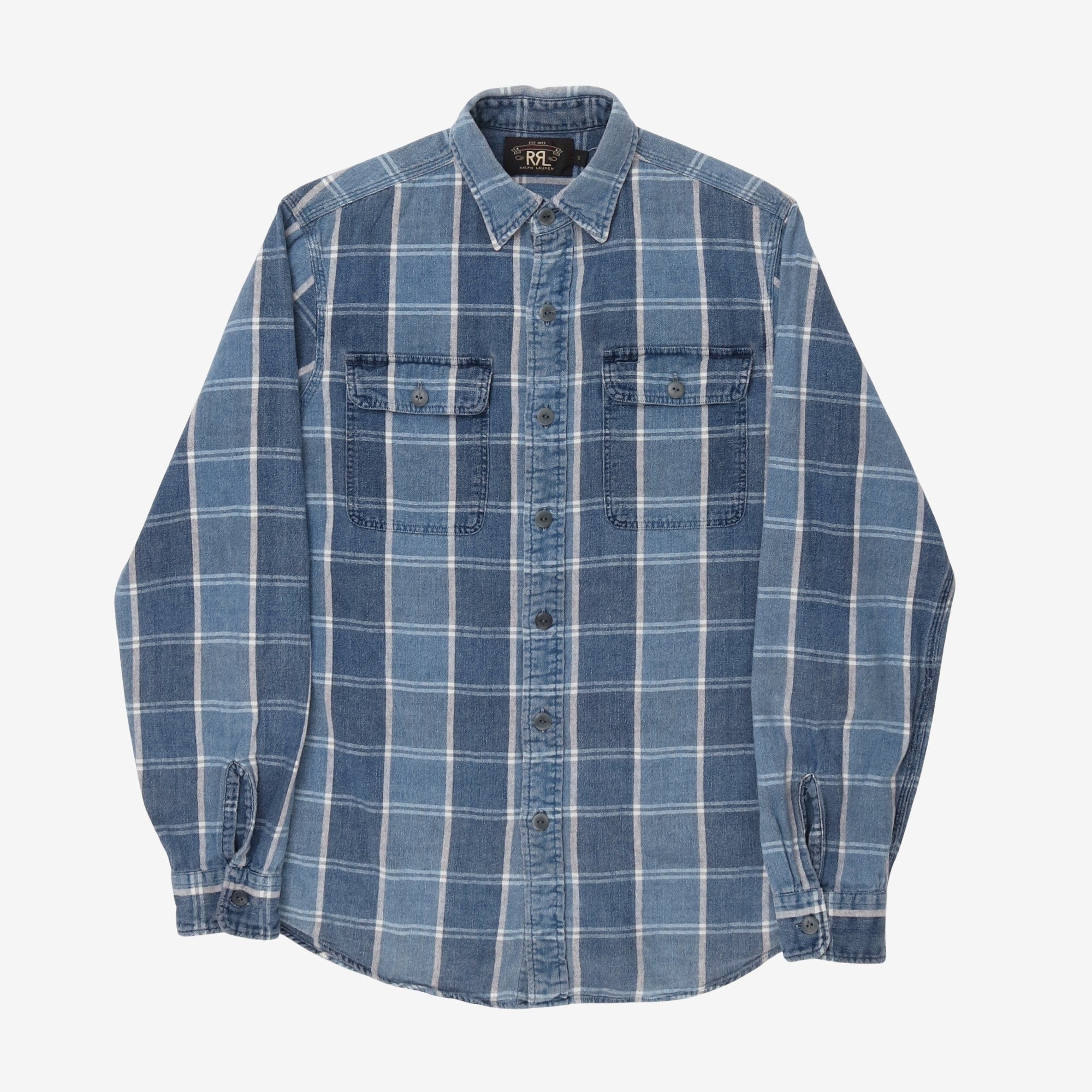 Plaid Flannel Work Shirt