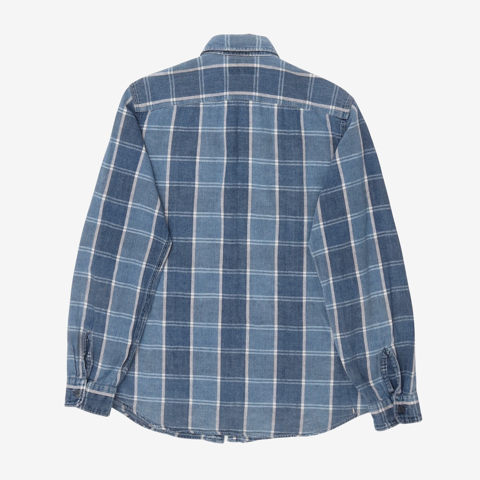 Plaid Flannel Work Shirt